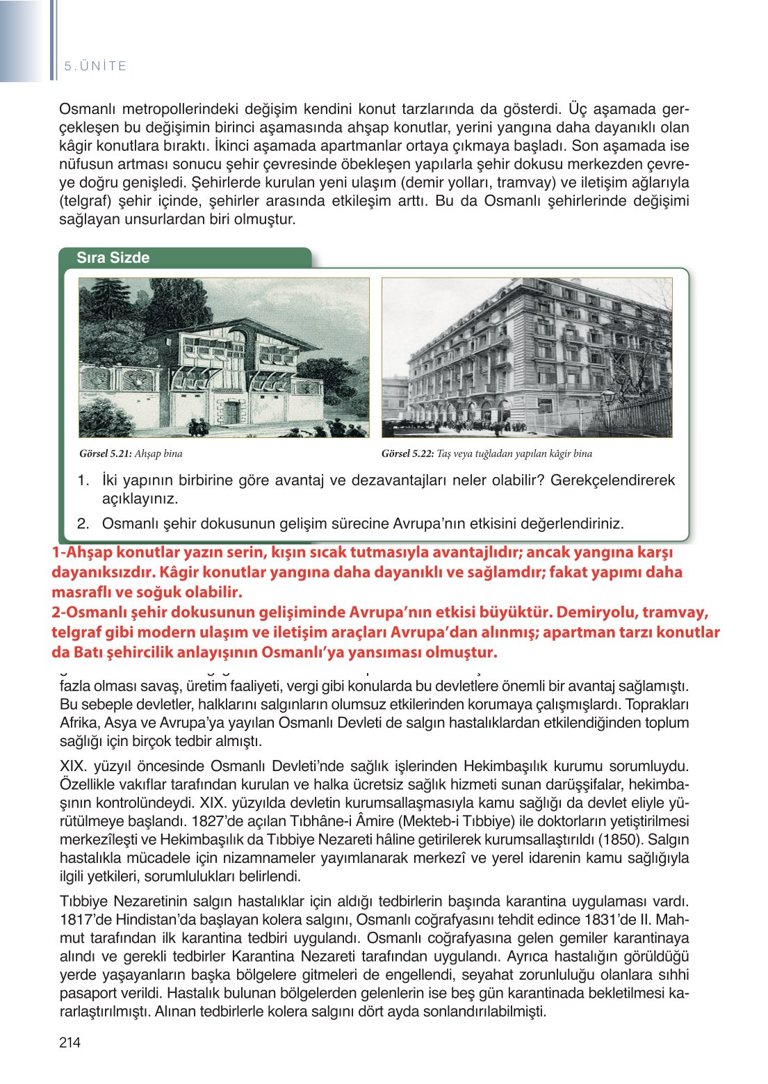11. Sınıf Meb Yayınları Coğrafya Ders Kitabı Sayfa 214 Cevapları