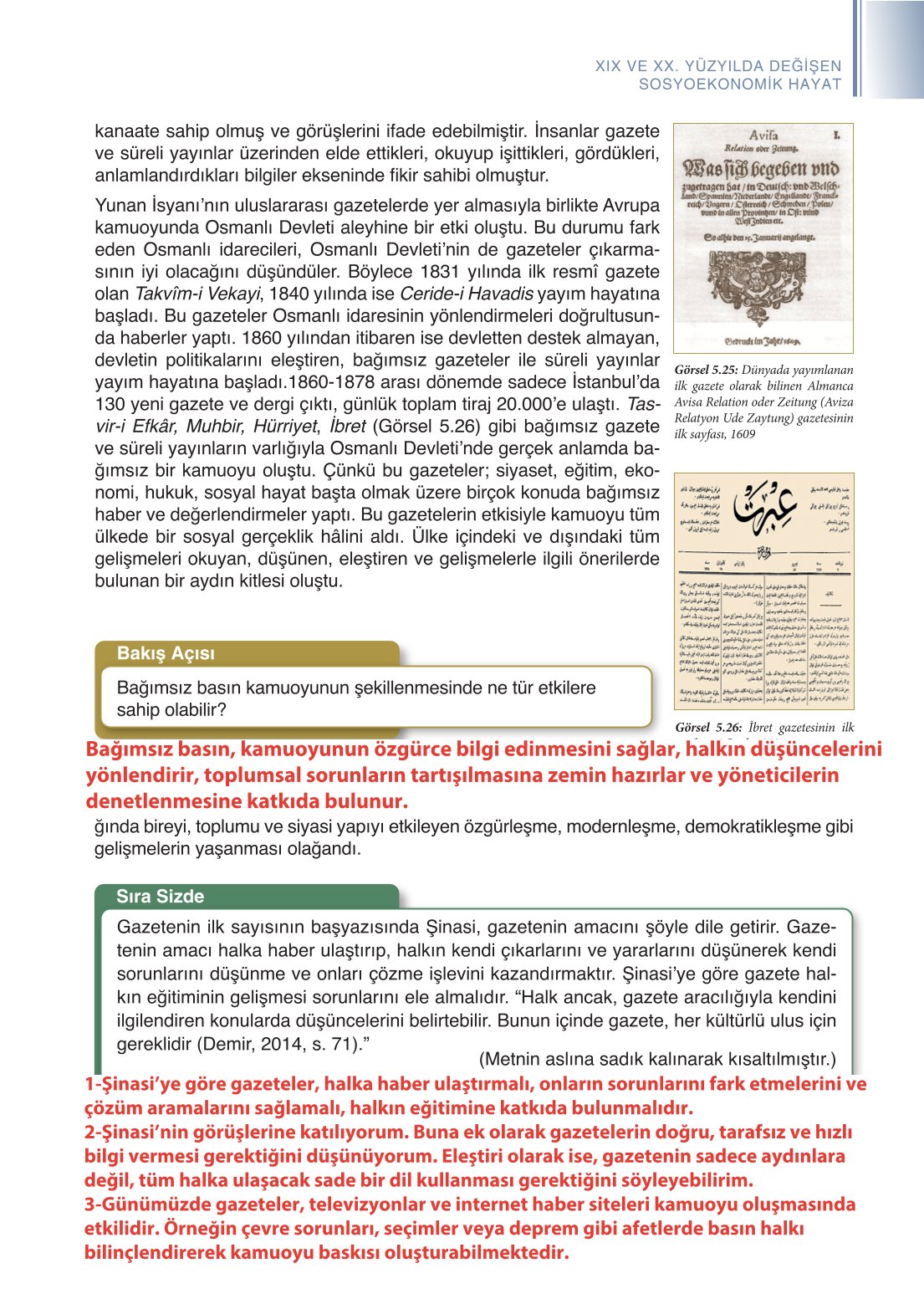 11. Sınıf Meb Yayınları Coğrafya Ders Kitabı Sayfa 217 Cevapları
