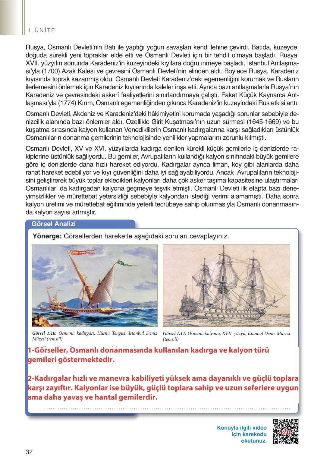 11. Sınıf Meb Yayınları Coğrafya Ders Kitabı Sayfa 32 Cevapları