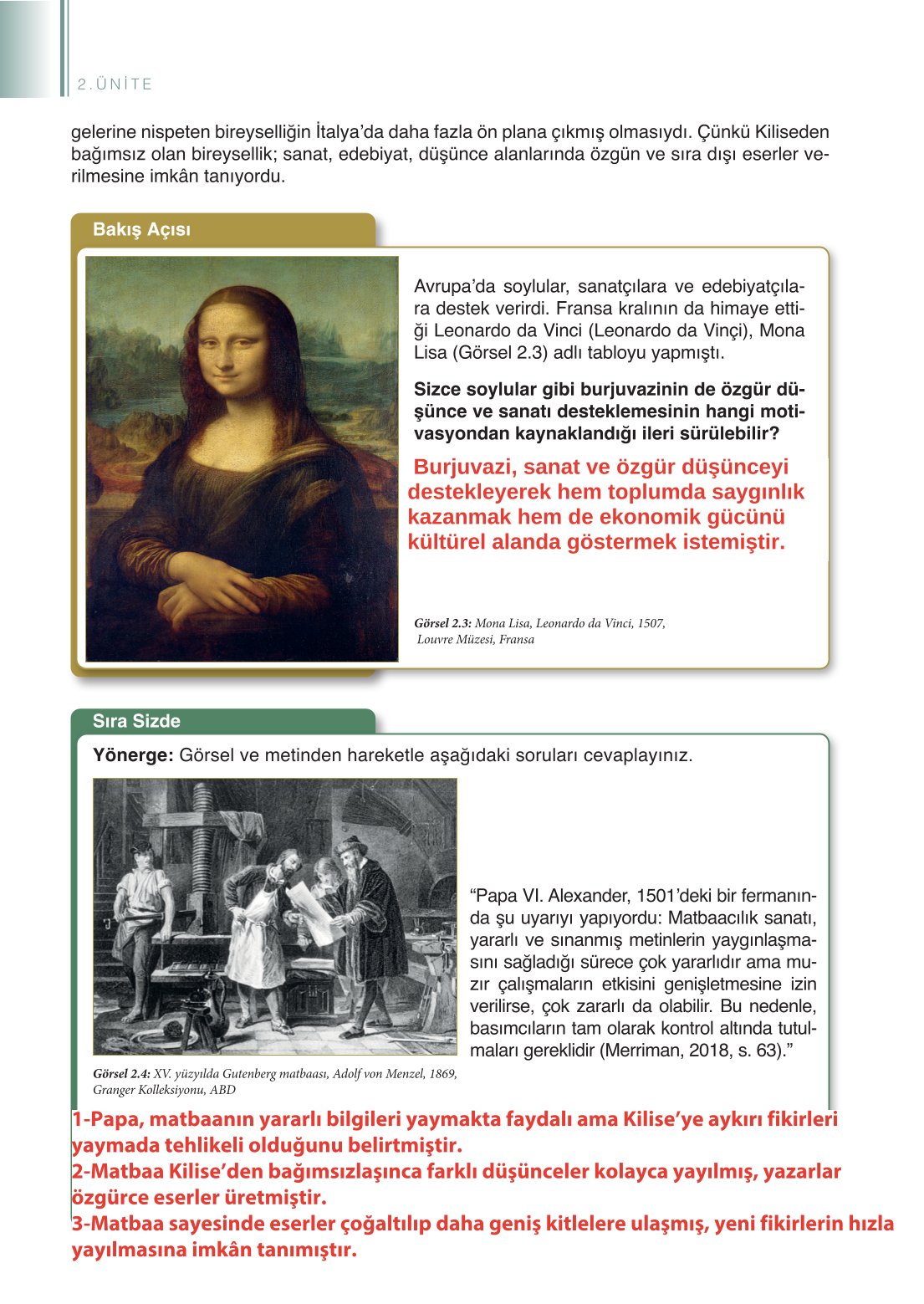 11. Sınıf Meb Yayınları Coğrafya Ders Kitabı Sayfa 50 Cevapları