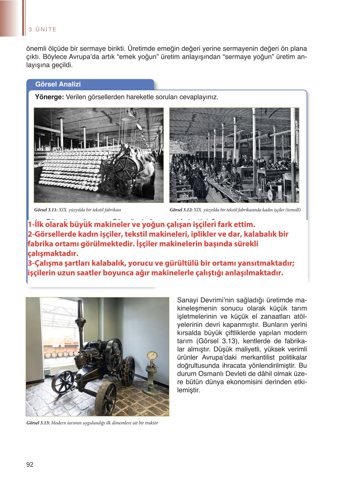 11. Sınıf Meb Yayınları Coğrafya Ders Kitabı Sayfa 92 Cevapları 11. Sınıf Meb Yayınları Coğrafya Ders Kitabı Sayfa 92 Cevapları