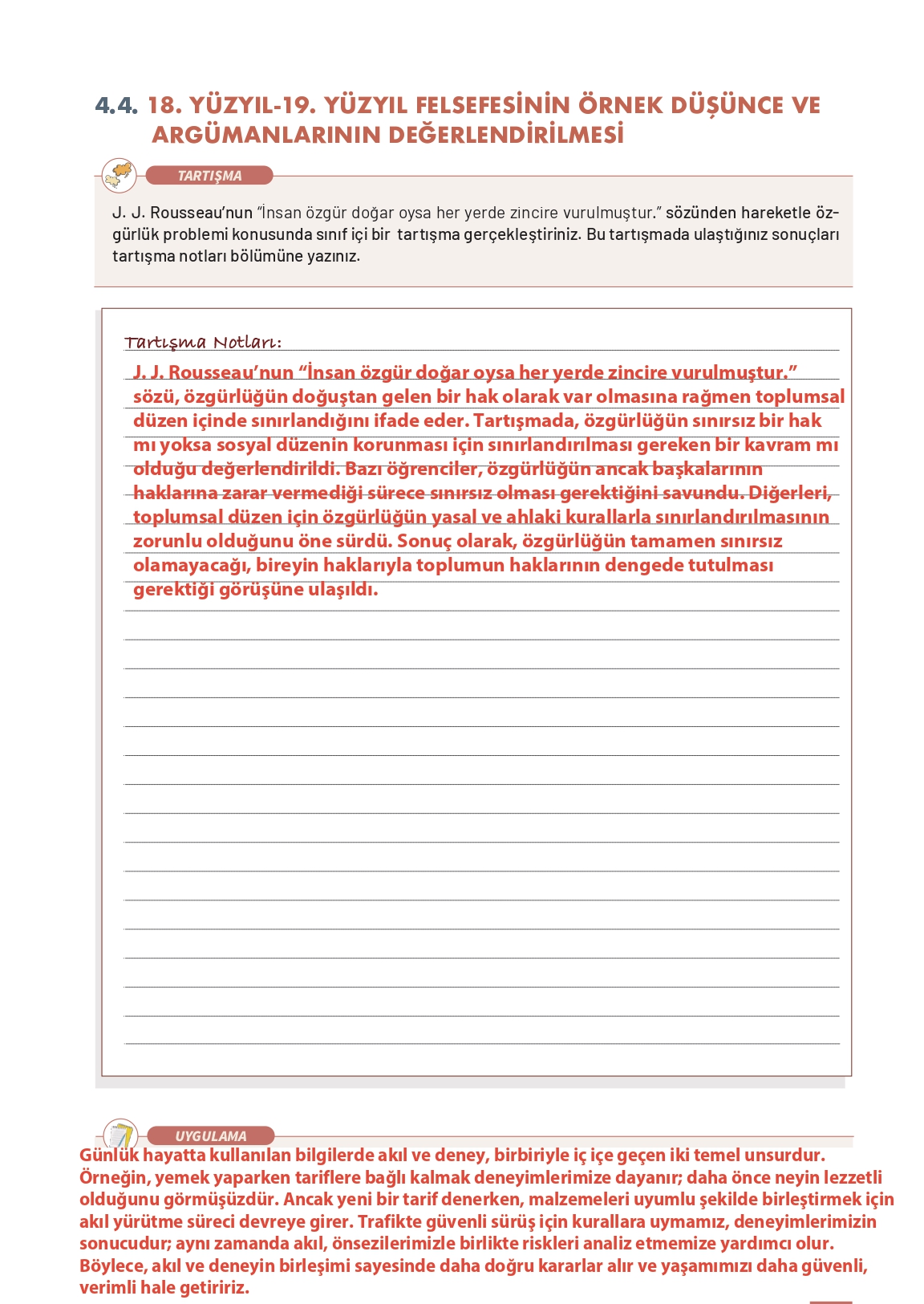 11. Sınıf Meb Yayınları Felsefe Ders Kitabı Sayfa 145 Cevapları