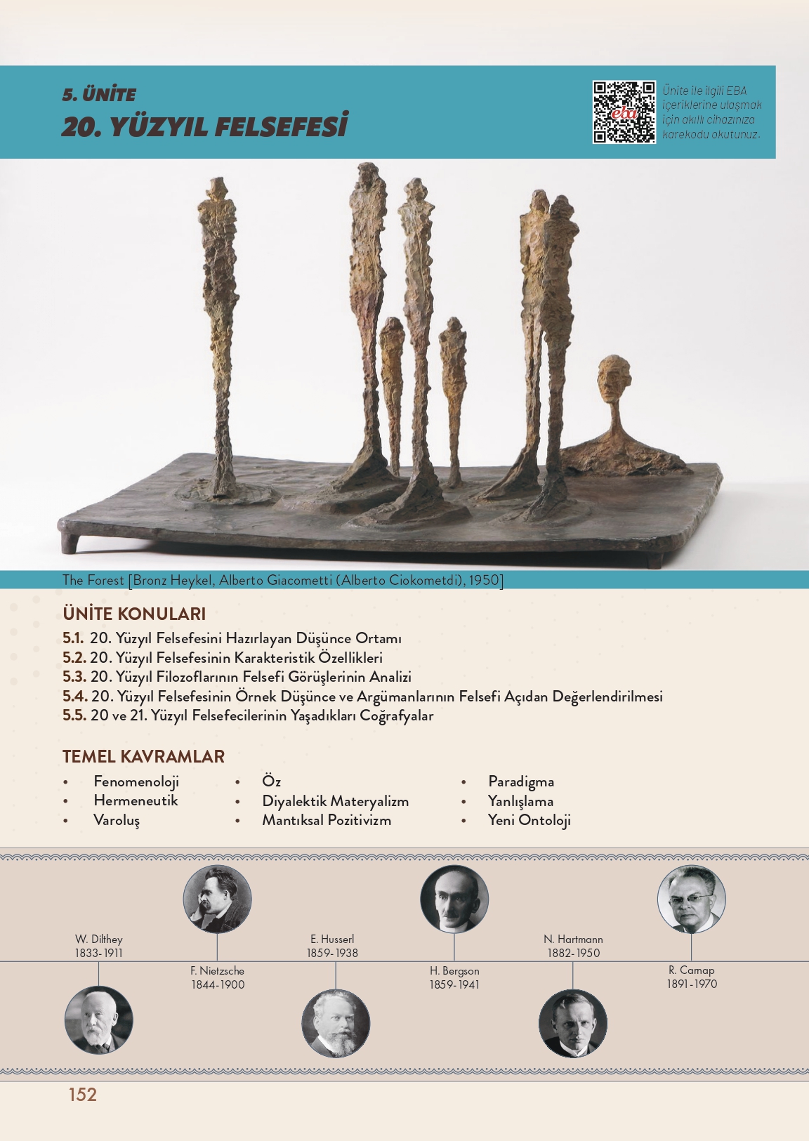 11. Sınıf Meb Yayınları Felsefe Ders Kitabı Sayfa 152 Cevapları 11. Sınıf Meb Yayınları Felsefe Ders Kitabı Sayfa 152 Cevapları