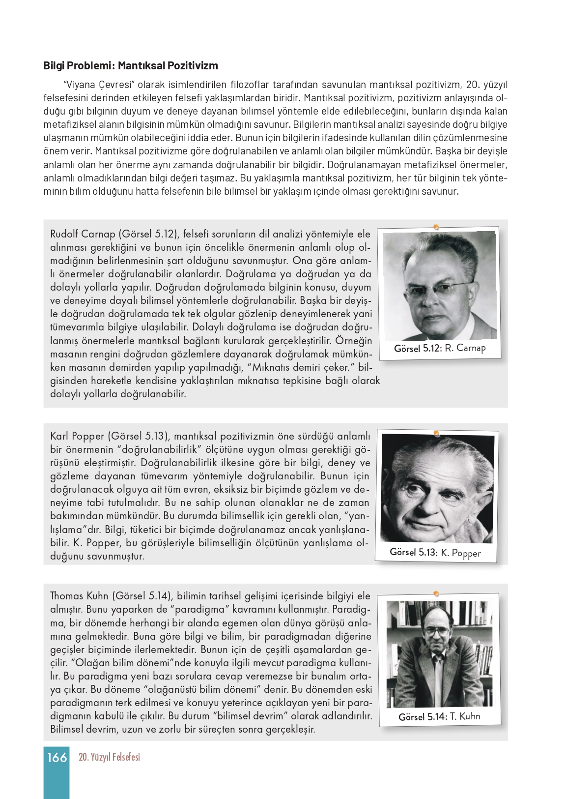 11. Sınıf Meb Yayınları Felsefe Ders Kitabı Sayfa 166 Cevapları