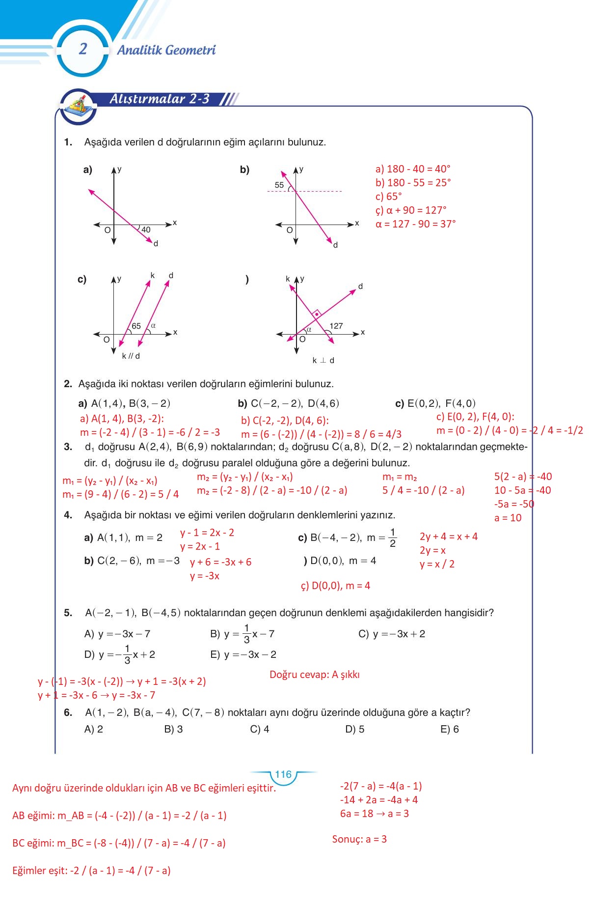 11. Sınıf Sdr Dikey Yayıncılık Matematik Ders Kitabı Sayfa 117 Cevapları