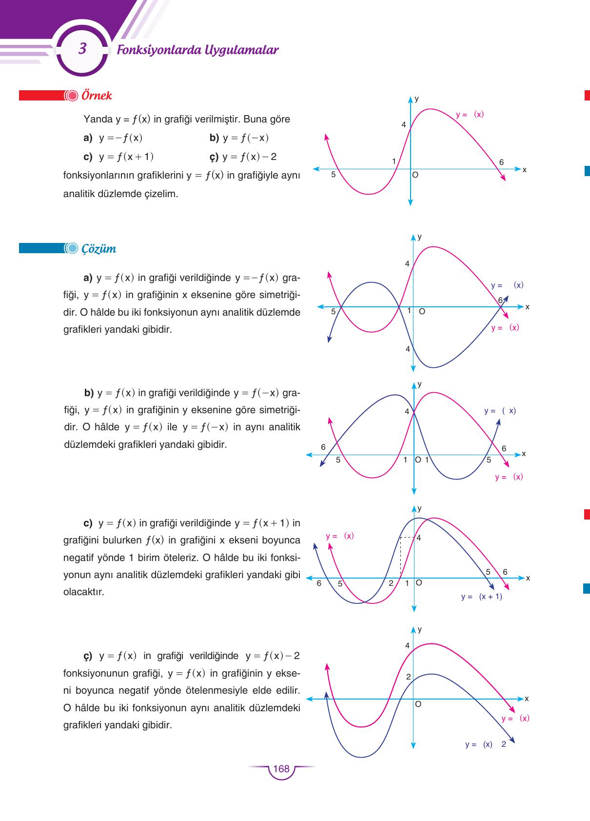 11. Sınıf Sdr Dikey Yayıncılık Matematik Ders Kitabı Sayfa 169 Cevapları 11. Sınıf Sdr Dikey Yayıncılık Matematik Ders Kitabı Sayfa 169 Cevapları