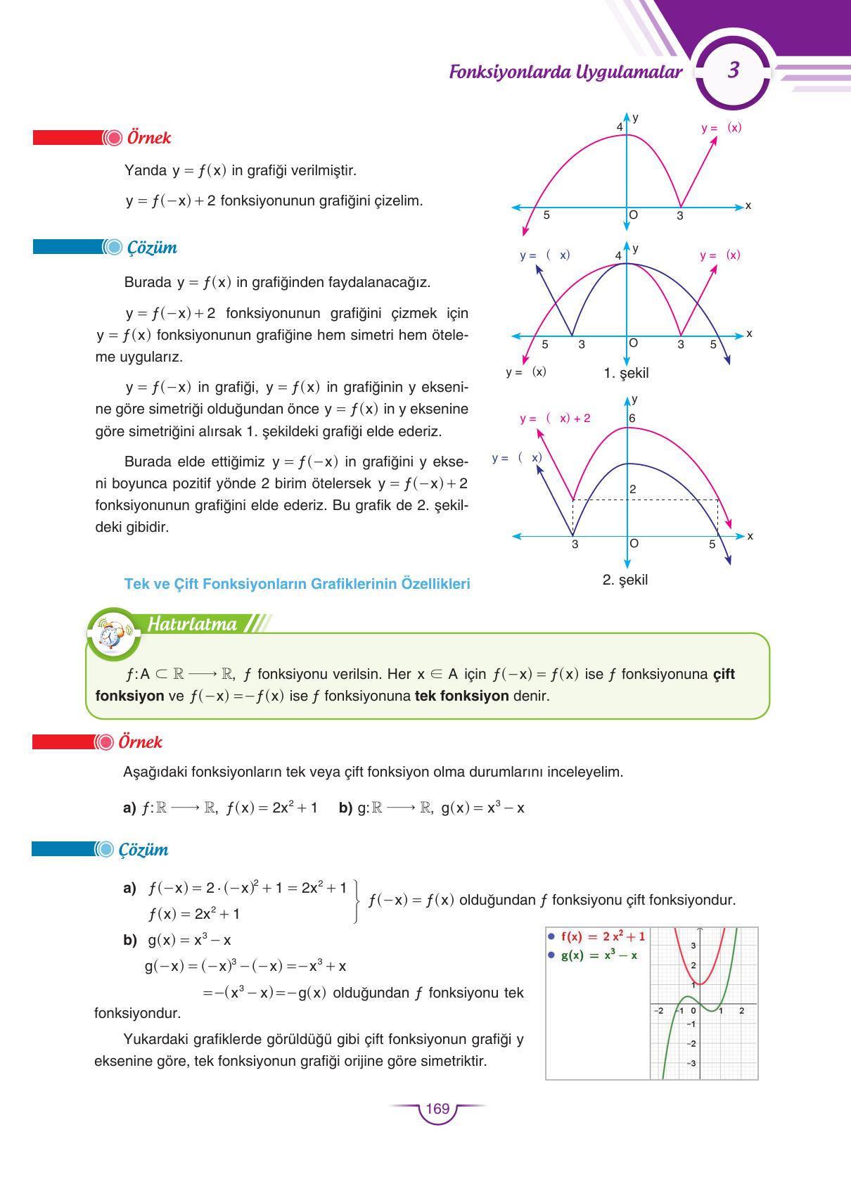 11. Sınıf Sdr Dikey Yayıncılık Matematik Ders Kitabı Sayfa 170 Cevapları 11. Sınıf Sdr Dikey Yayıncılık Matematik Ders Kitabı Sayfa 170 Cevapları