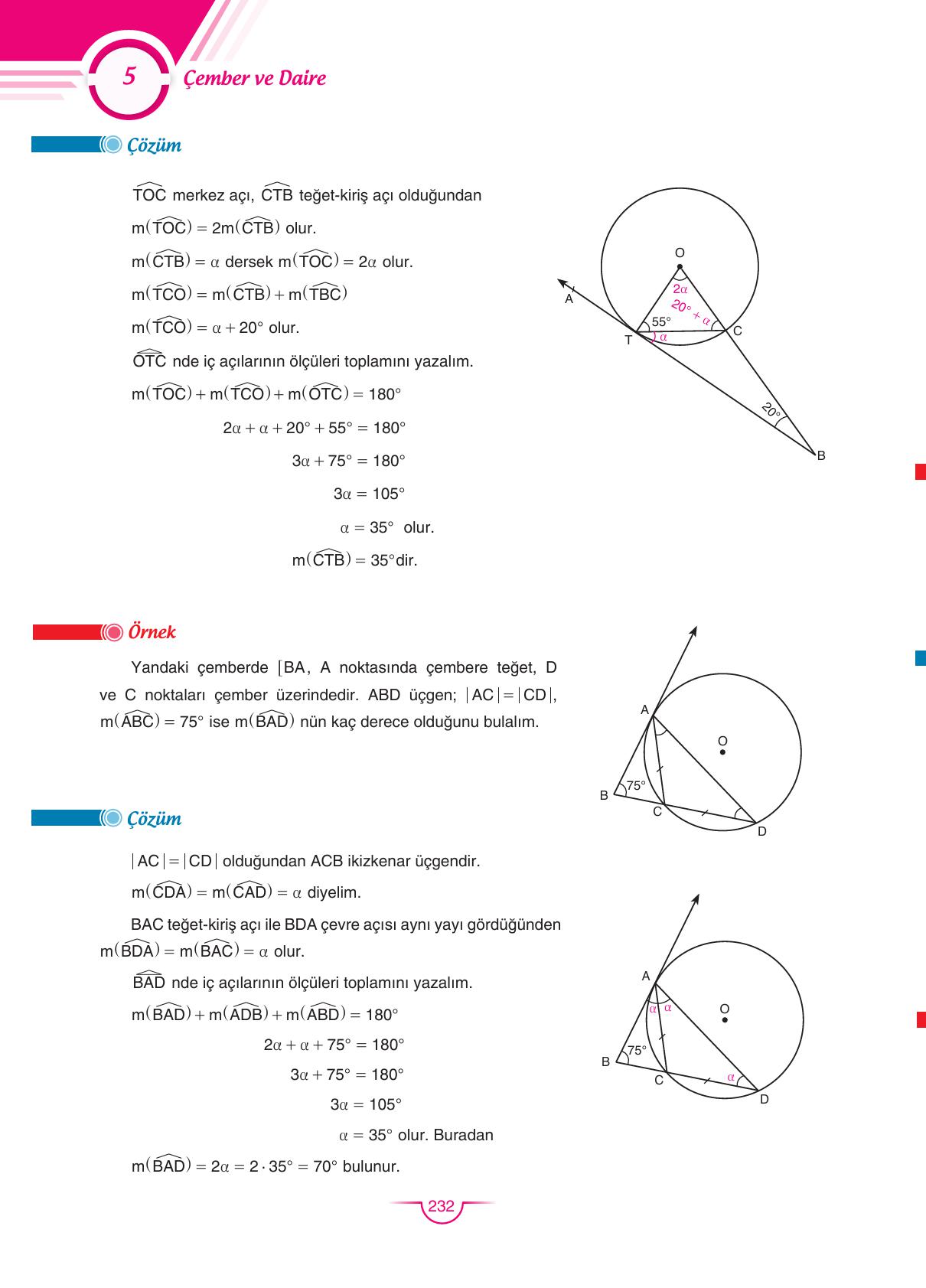 11. Sınıf Sdr Dikey Yayıncılık Matematik Ders Kitabı Sayfa 233 Cevapları
