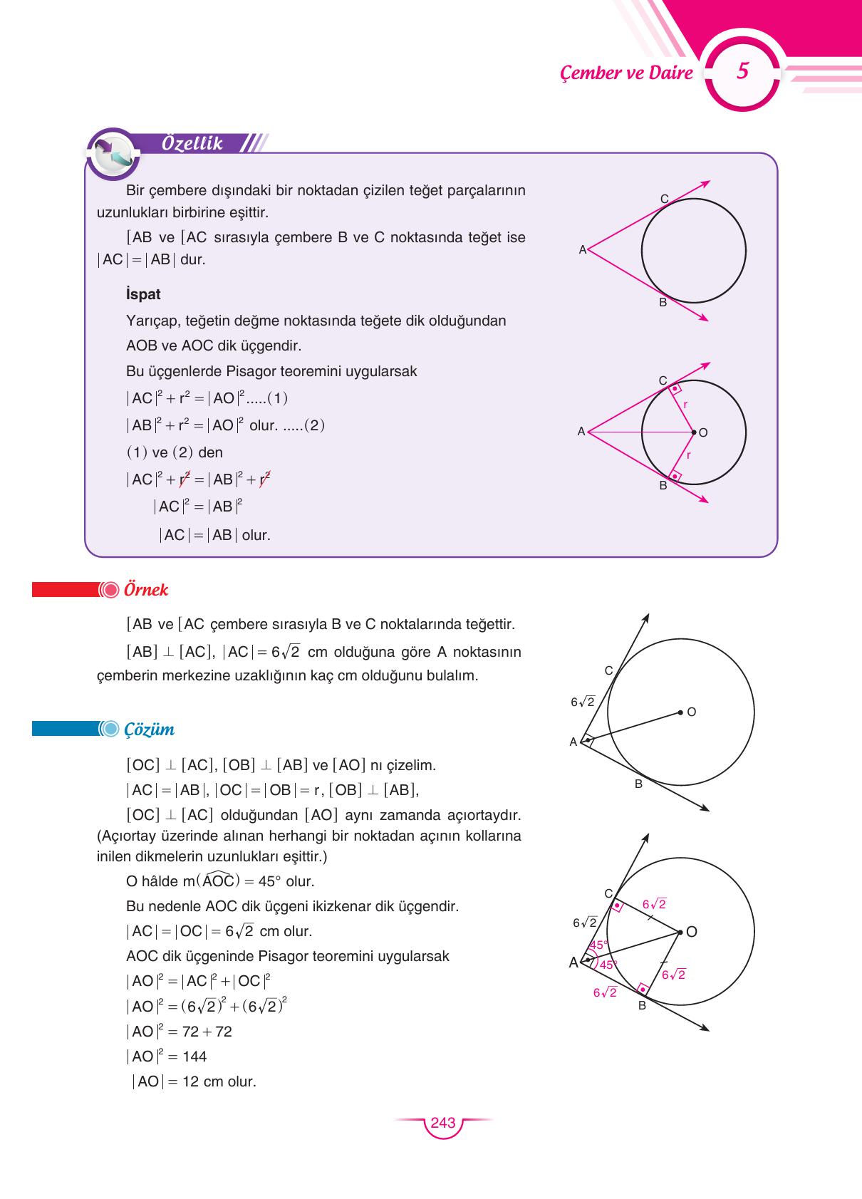 11. Sınıf Sdr Dikey Yayıncılık Matematik Ders Kitabı Sayfa 244 Cevapları