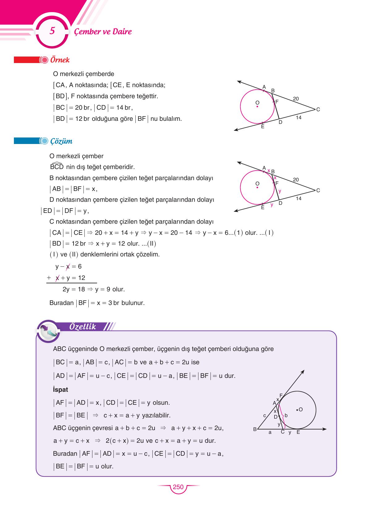 11. Sınıf Sdr Dikey Yayıncılık Matematik Ders Kitabı Sayfa 251 Cevapları