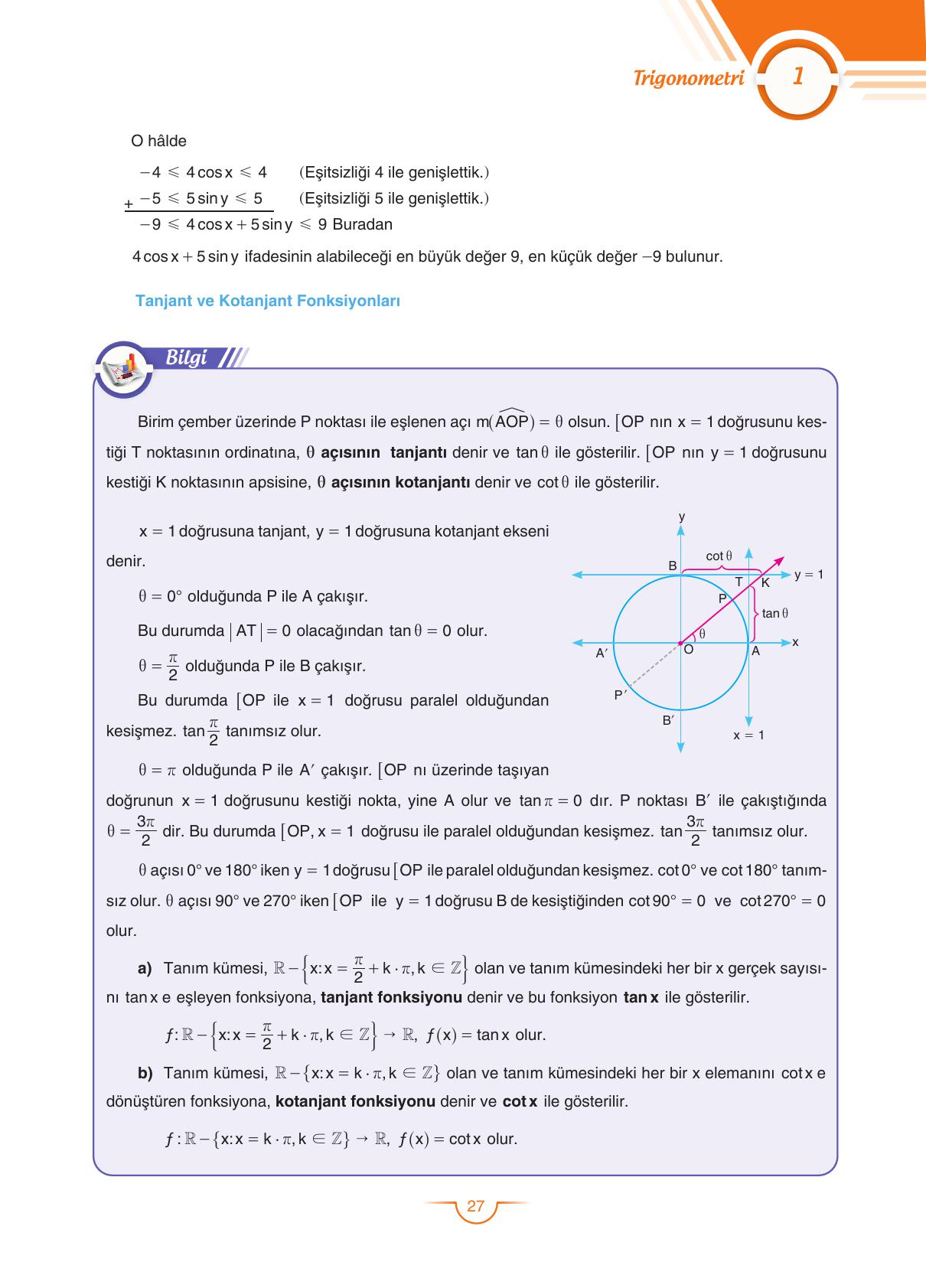 11. Sınıf Sdr Dikey Yayıncılık Matematik Ders Kitabı Sayfa 28 Cevapları