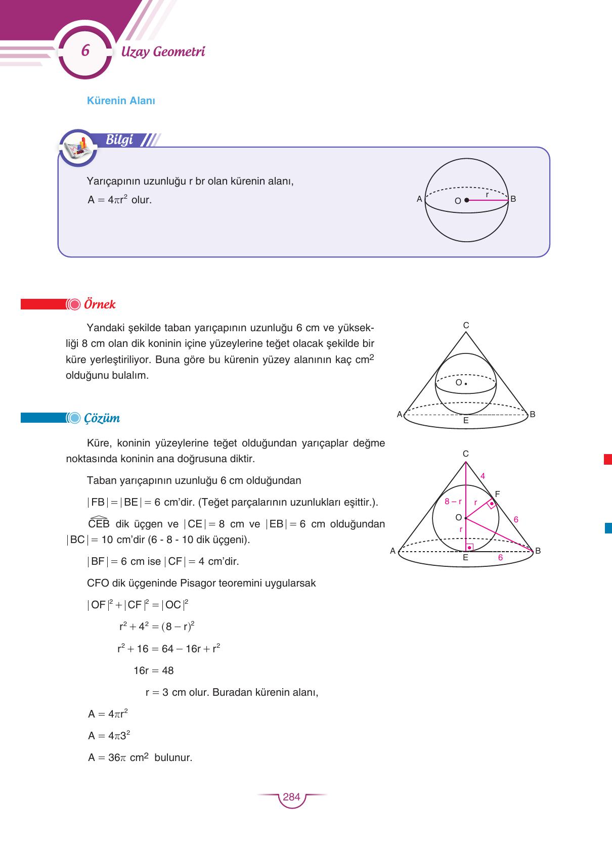 11. Sınıf Sdr Dikey Yayıncılık Matematik Ders Kitabı Sayfa 285 Cevapları