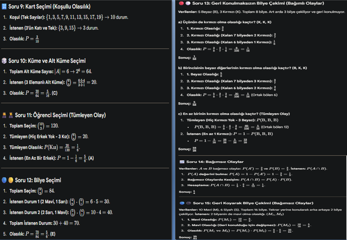 11. Sınıf Sdr Dikey Yayıncılık Matematik Ders Kitabı Sayfa 311 Cevapları