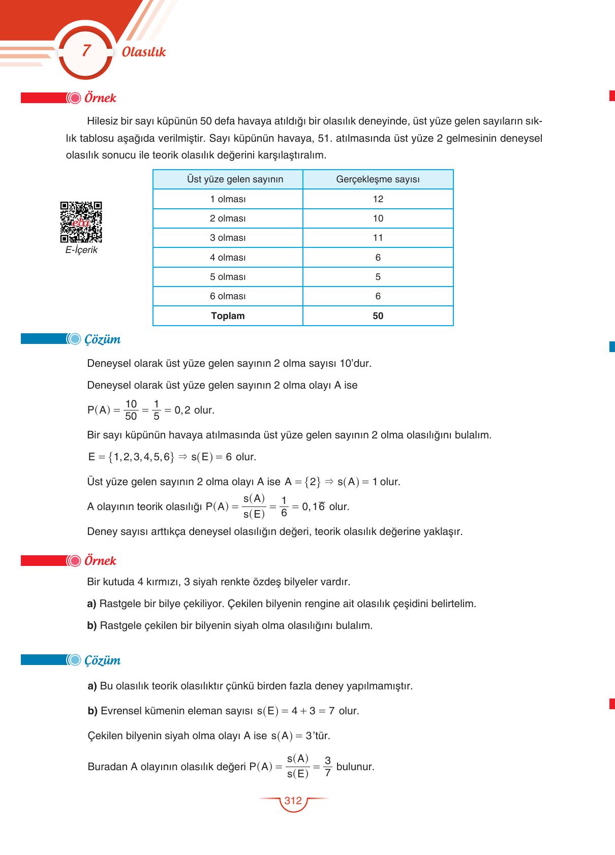 11. Sınıf Sdr Dikey Yayıncılık Matematik Ders Kitabı Sayfa 313 Cevapları