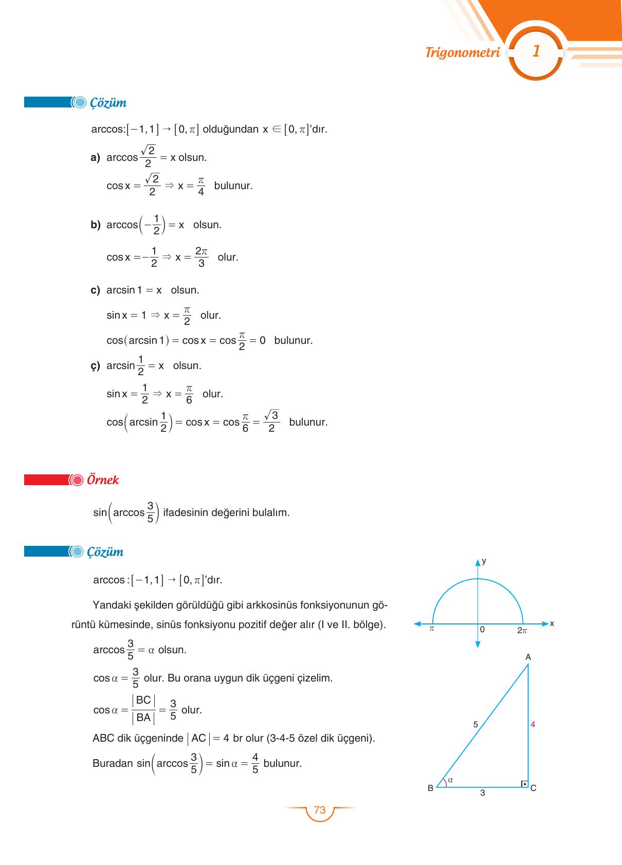 11. Sınıf Sdr Dikey Yayıncılık Matematik Ders Kitabı Sayfa 74 Cevapları 11. Sınıf Sdr Dikey Yayıncılık Matematik Ders Kitabı Sayfa 74 Cevapları