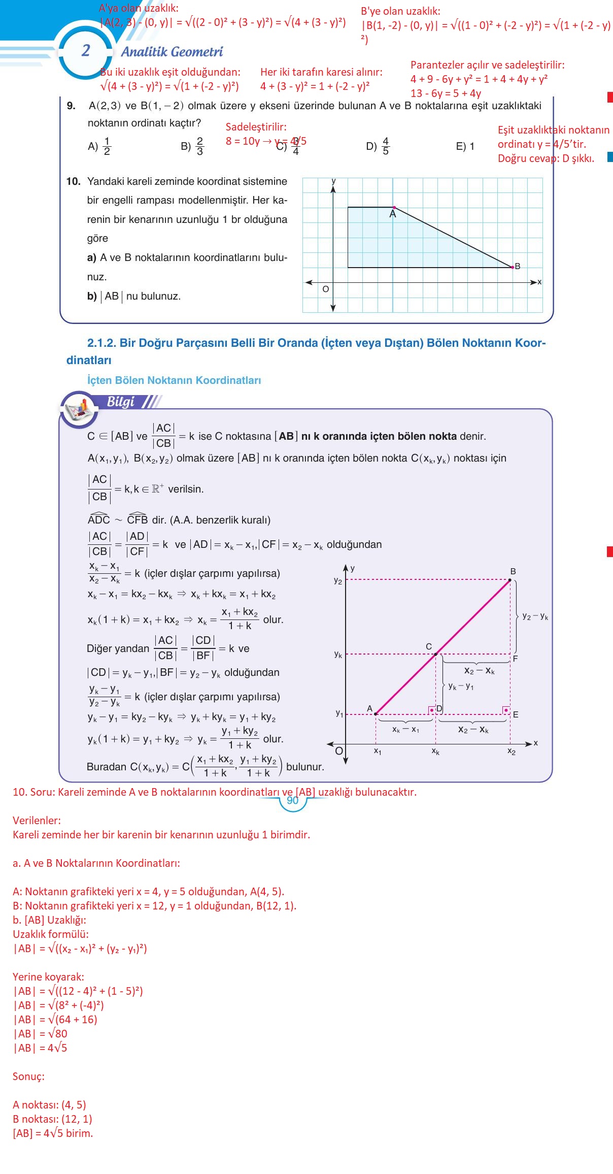 11. Sınıf Sdr Dikey Yayıncılık Matematik Ders Kitabı Sayfa 91 Cevapları 11. Sınıf Sdr Dikey Yayıncılık Matematik Ders Kitabı Sayfa 91 Cevapları