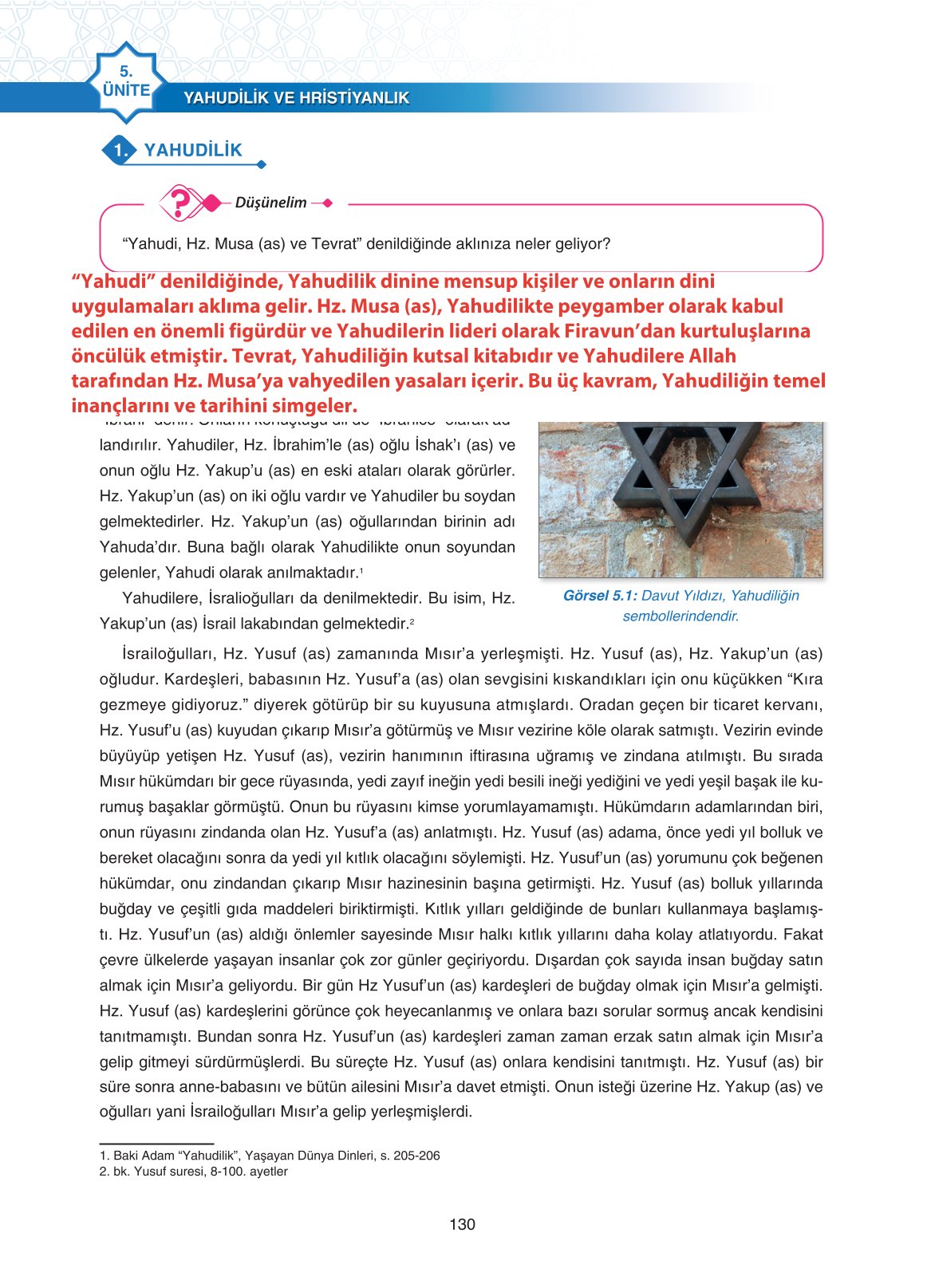 11. Sınıf Sdr İpekyolu Yayıncılık Din Kültürü Ve Ahlak Bilgisi Ders Kitabı Sayfa 130 Cevapları
