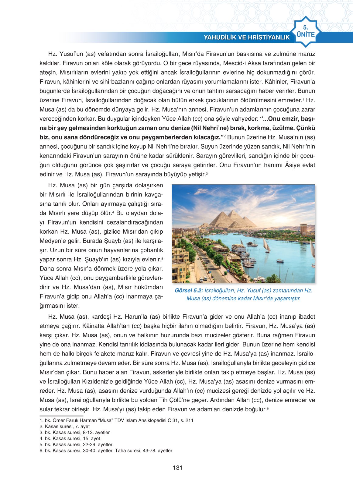 11. Sınıf Sdr İpekyolu Yayıncılık Din Kültürü Ve Ahlak Bilgisi Ders Kitabı Sayfa 131 Cevapları