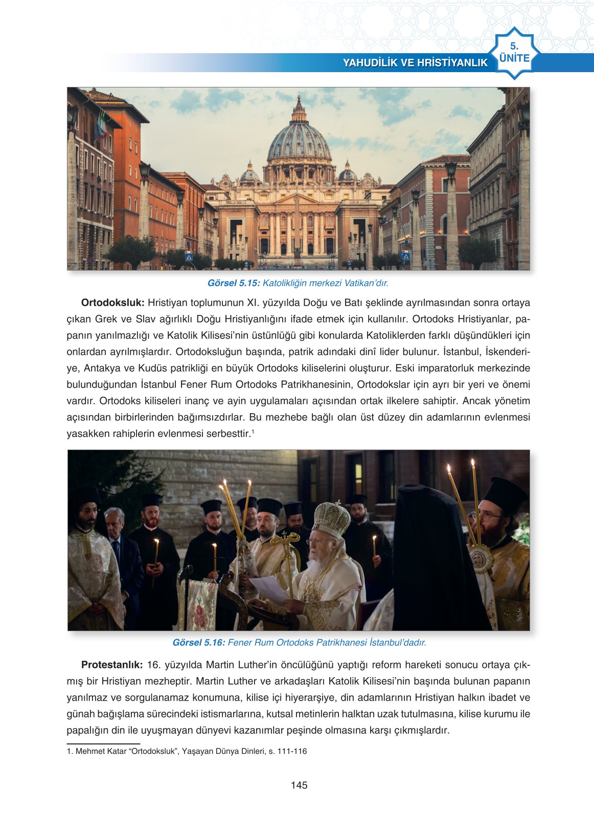 11. Sınıf Sdr İpekyolu Yayıncılık Din Kültürü Ve Ahlak Bilgisi Ders Kitabı Sayfa 145 Cevapları