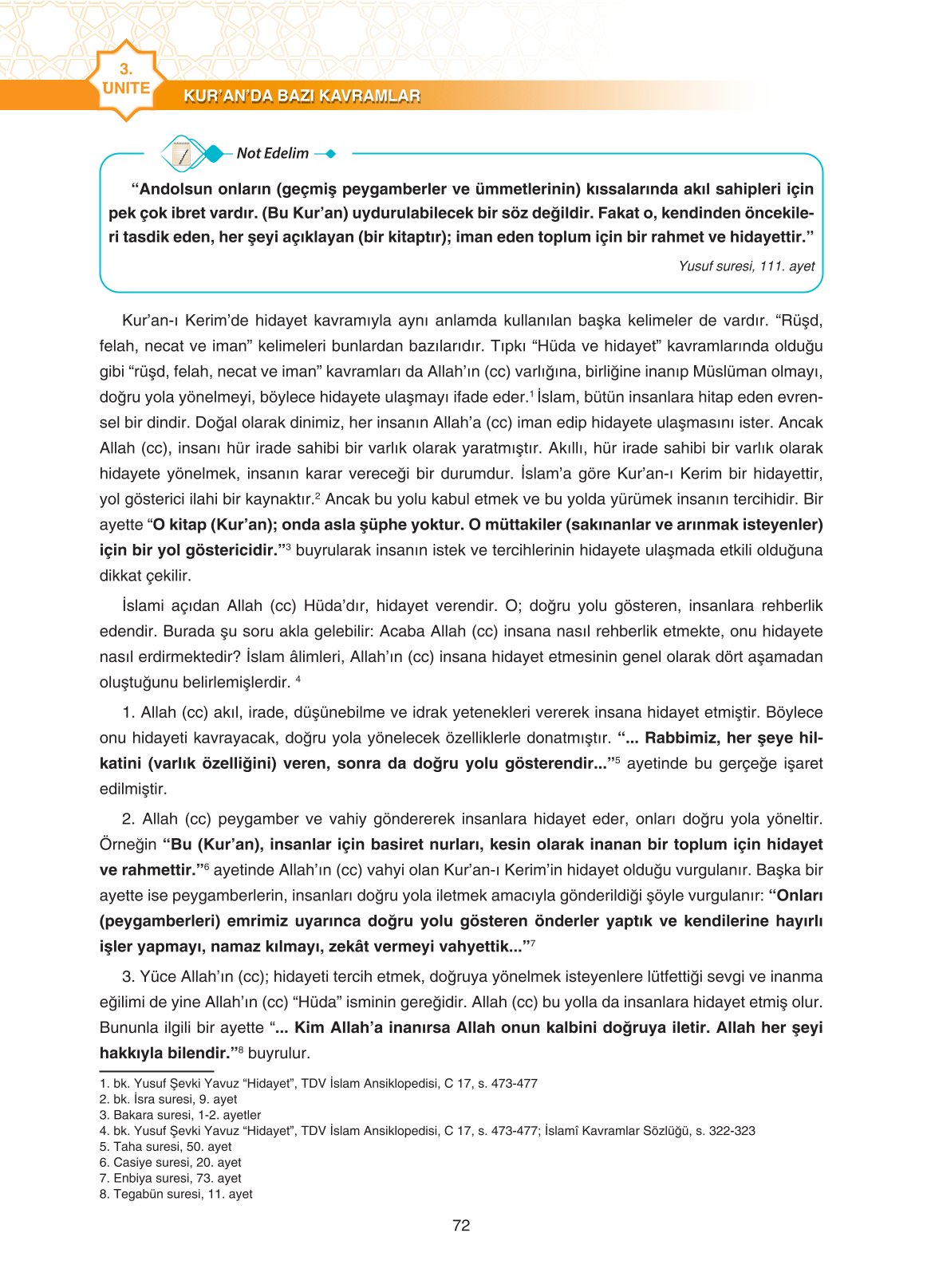 11. Sınıf Sdr İpekyolu Yayıncılık Din Kültürü Ve Ahlak Bilgisi Ders Kitabı Sayfa 72 Cevapları 11. Sınıf Sdr İpekyolu Yayıncılık Din Kültürü Ve Ahlak Bilgisi Ders Kitabı Sayfa 72 Cevapları