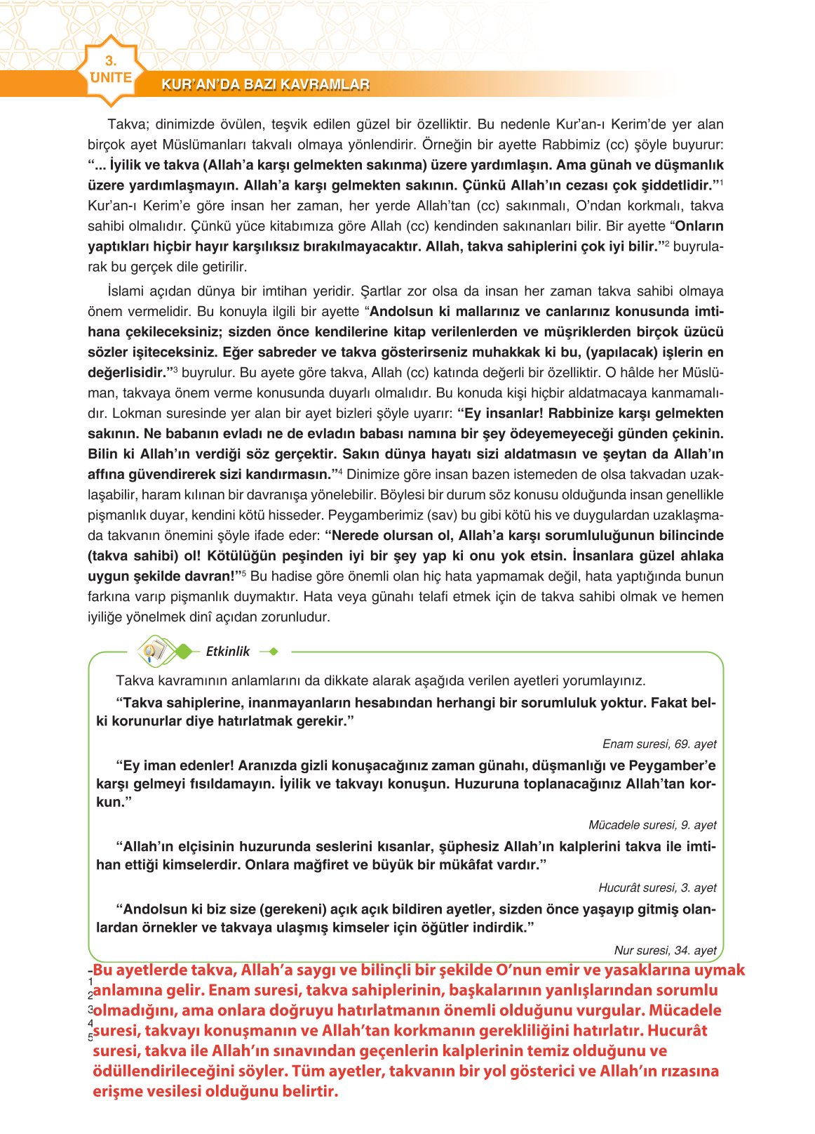 11. Sınıf Sdr İpekyolu Yayıncılık Din Kültürü Ve Ahlak Bilgisi Ders Kitabı Sayfa 82 Cevapları