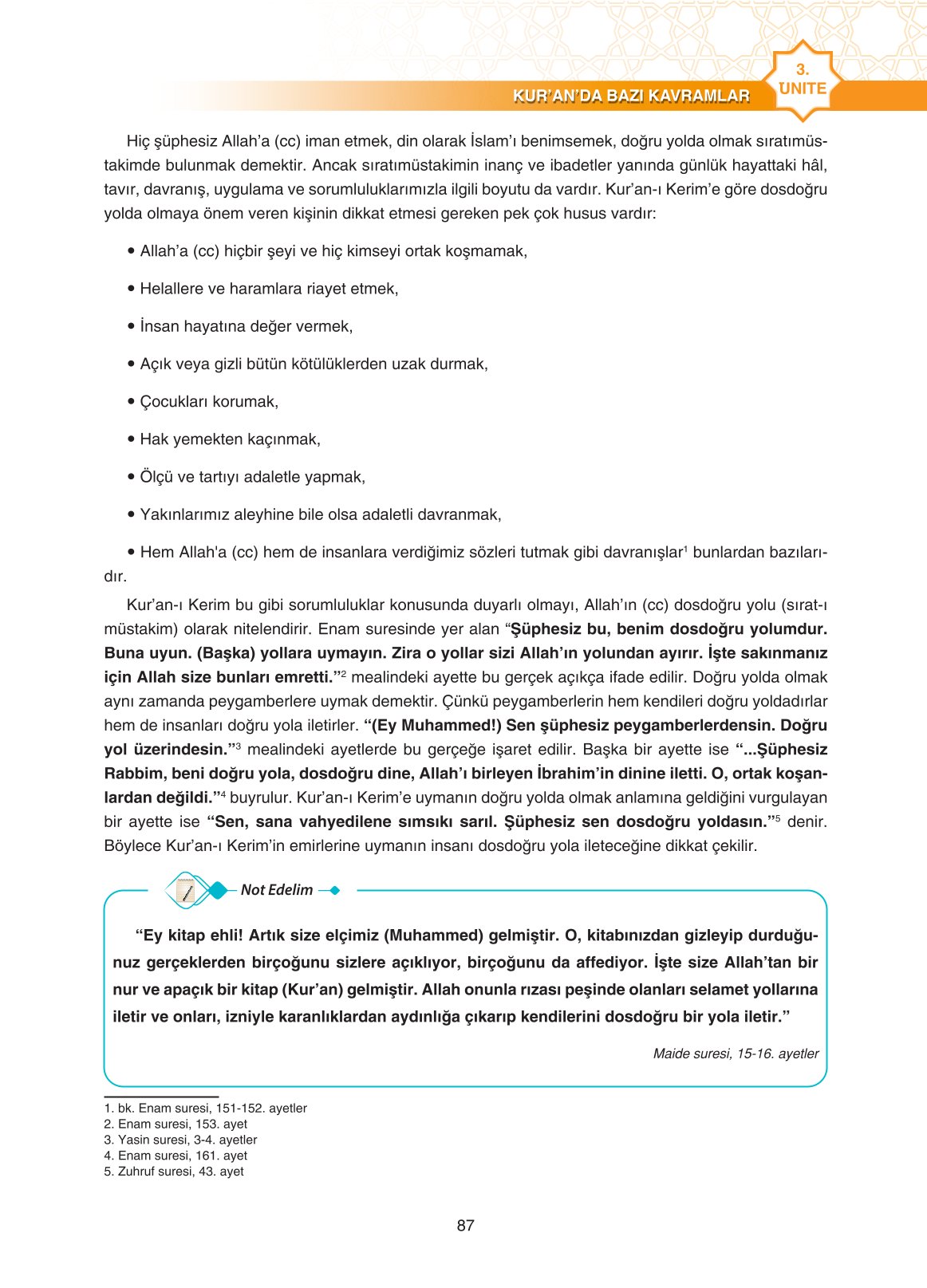11. Sınıf Sdr İpekyolu Yayıncılık Din Kültürü Ve Ahlak Bilgisi Ders Kitabı Sayfa 87 Cevapları 11. Sınıf Sdr İpekyolu Yayıncılık Din Kültürü Ve Ahlak Bilgisi Ders Kitabı Sayfa 87 Cevapları