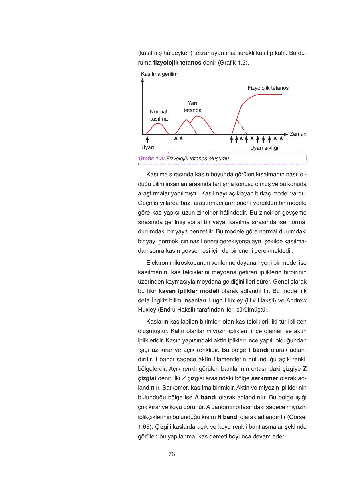 11. Sınıf Tutku Yayıncılık Biyoloji Ders Kitabı Sayfa 76 Cevapları 11. Sınıf Tutku Yayıncılık Biyoloji Ders Kitabı Sayfa 76 Cevapları