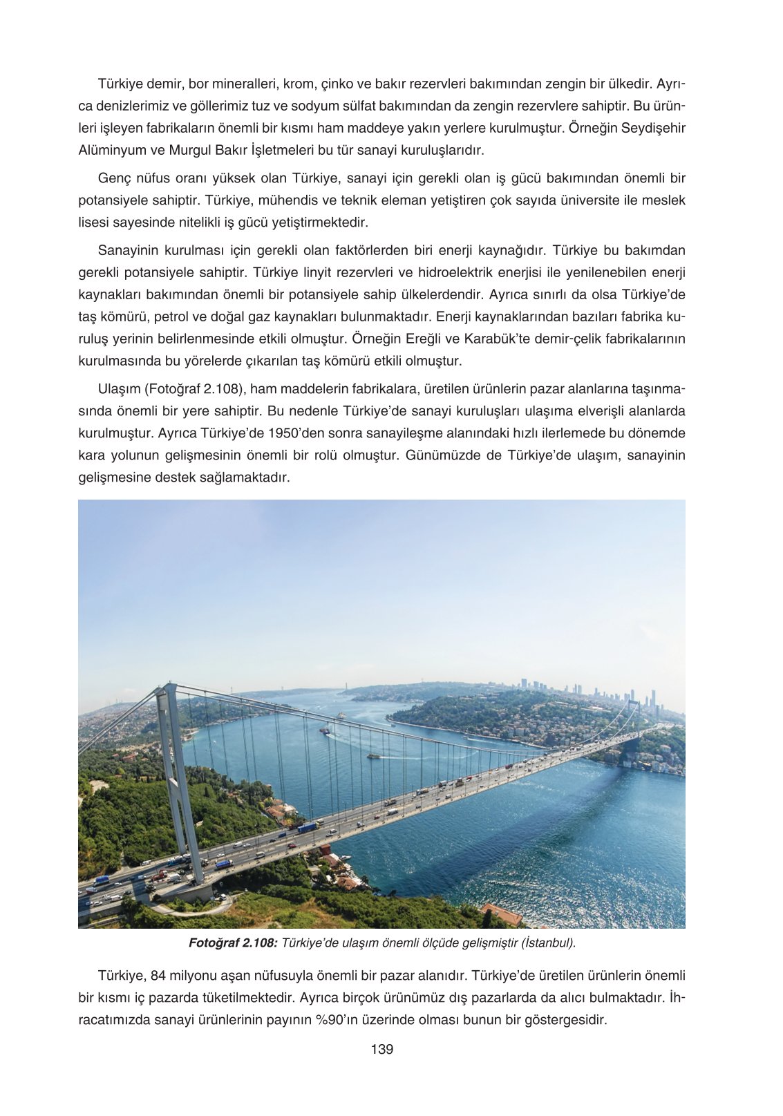 11. Sınıf Yıldırım Yayınları Coğrafya Ders Kitabı Sayfa 139 Cevapları