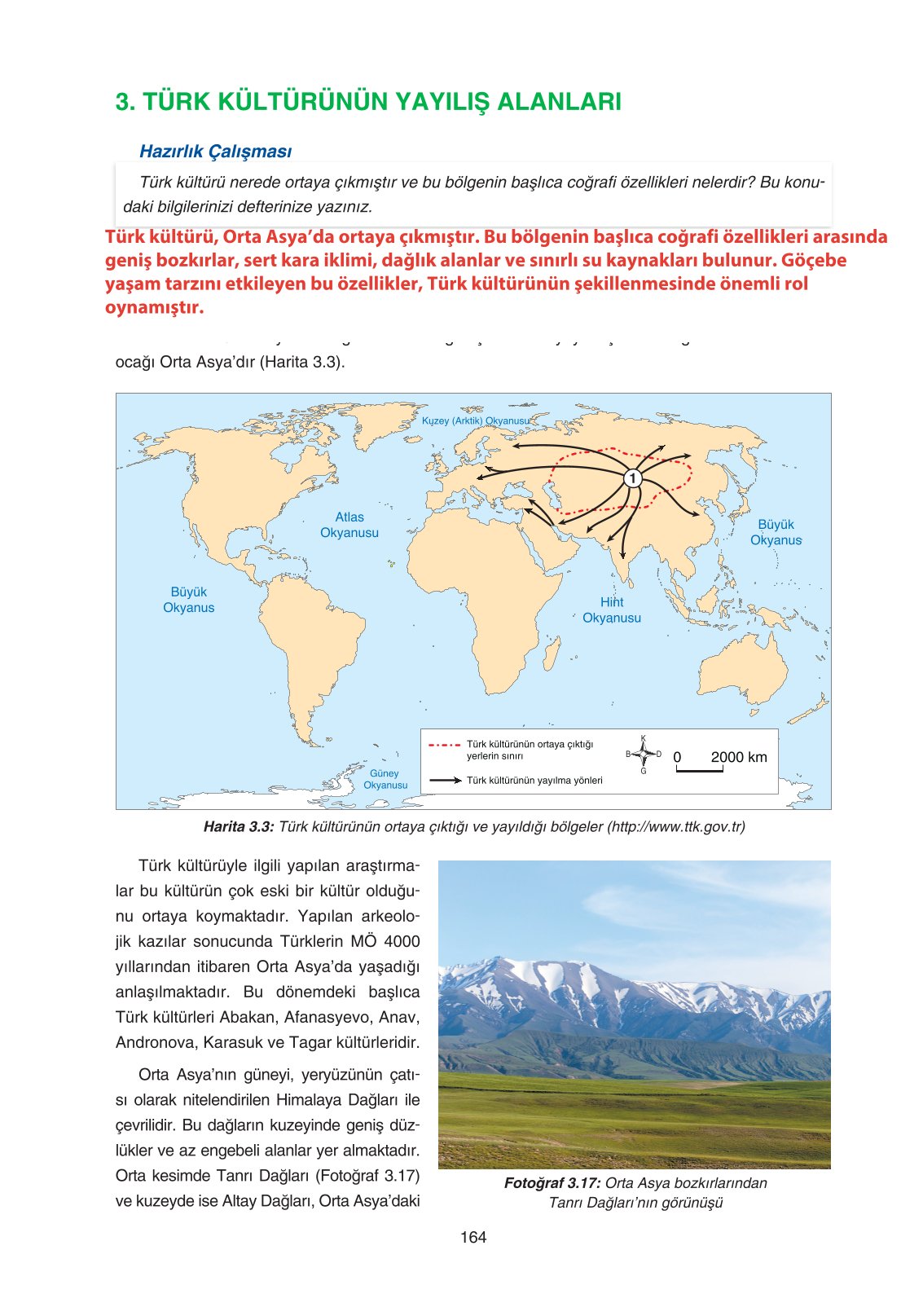11. Sınıf Yıldırım Yayınları Coğrafya Ders Kitabı Sayfa 164 Cevapları 11. Sınıf Yıldırım Yayınları Coğrafya Ders Kitabı Sayfa 164 Cevapları