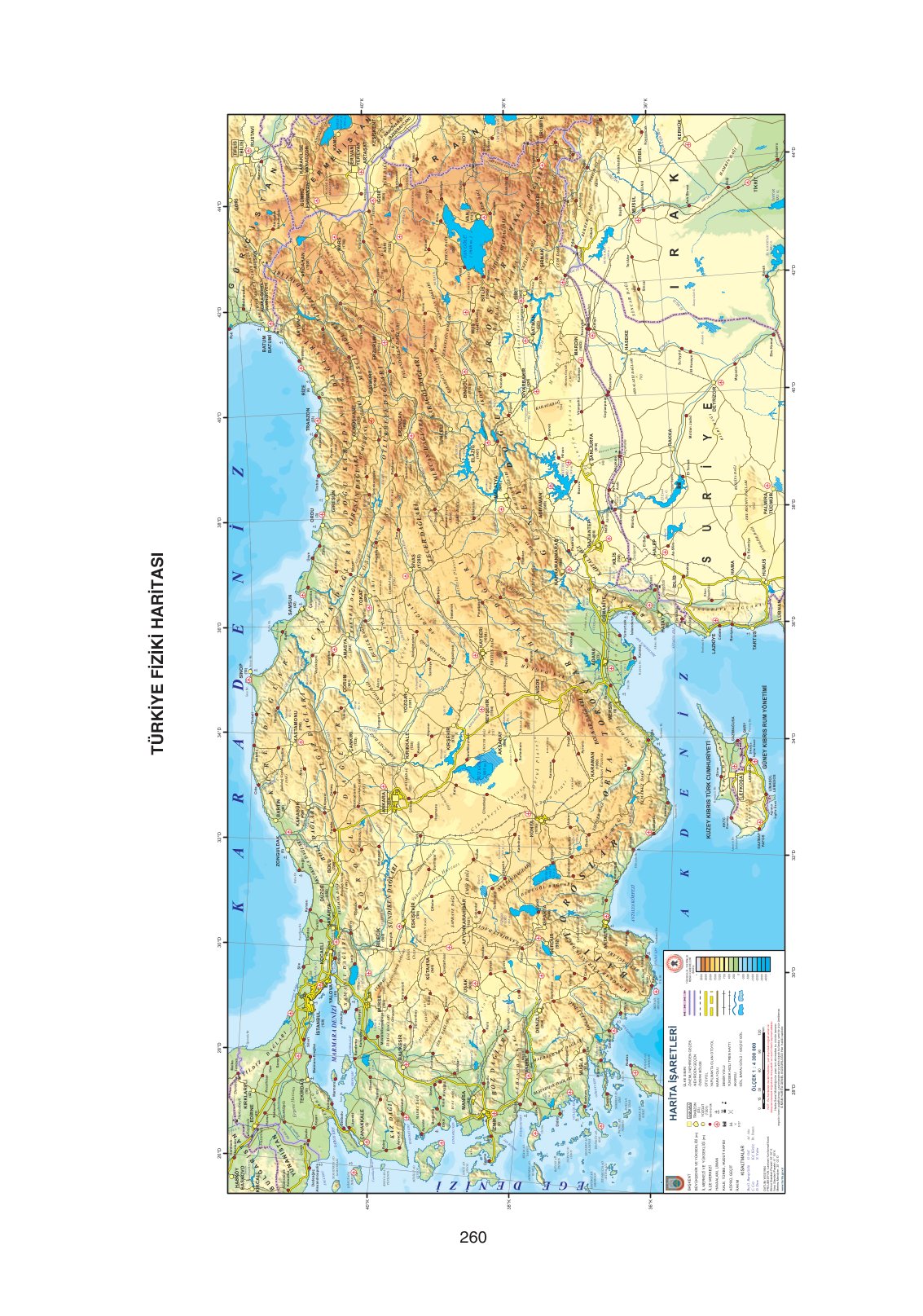 11. Sınıf Yıldırım Yayınları Coğrafya Ders Kitabı Sayfa 260 Cevapları