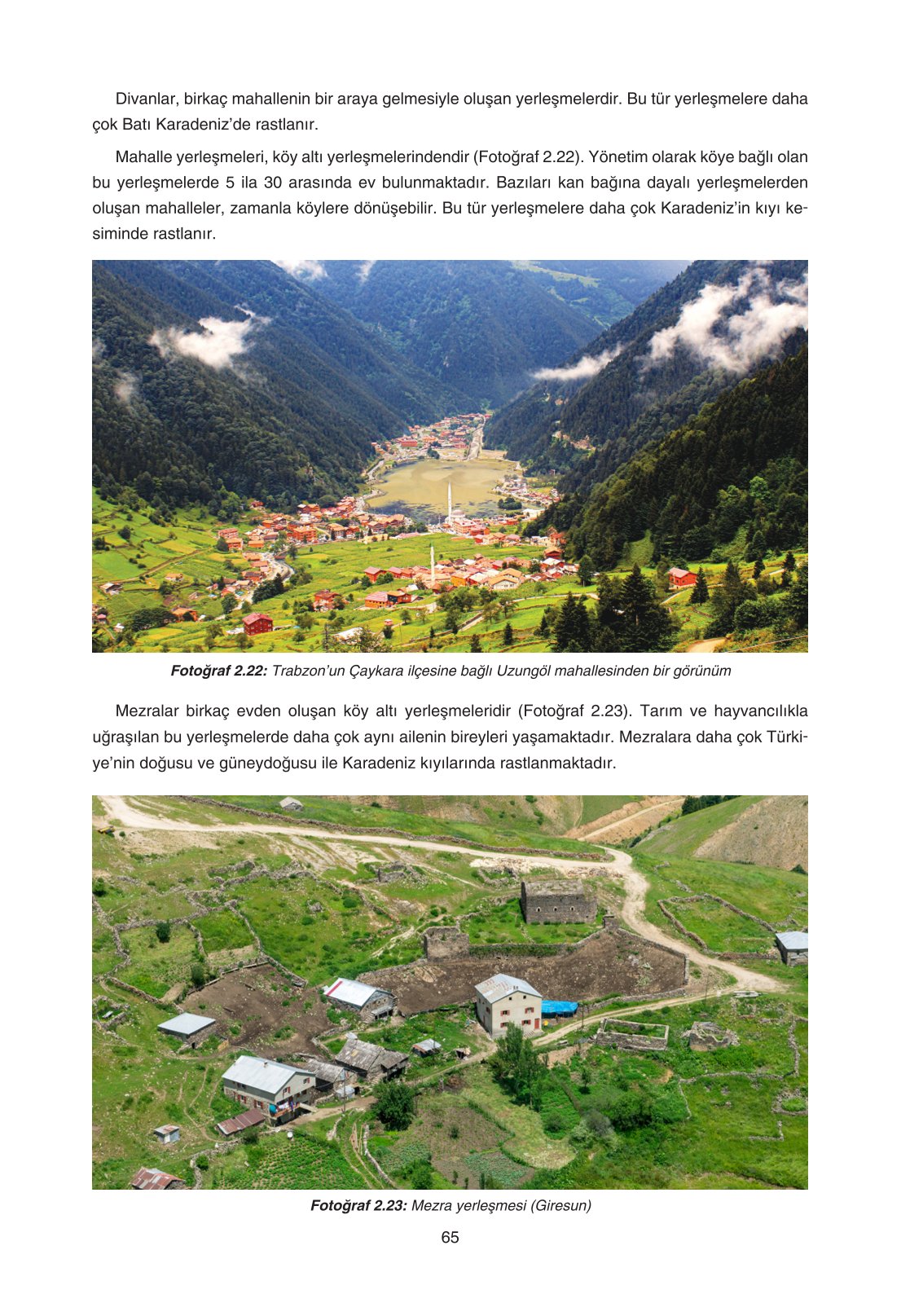 11. Sınıf Yıldırım Yayınları Coğrafya Ders Kitabı Sayfa 65 Cevapları