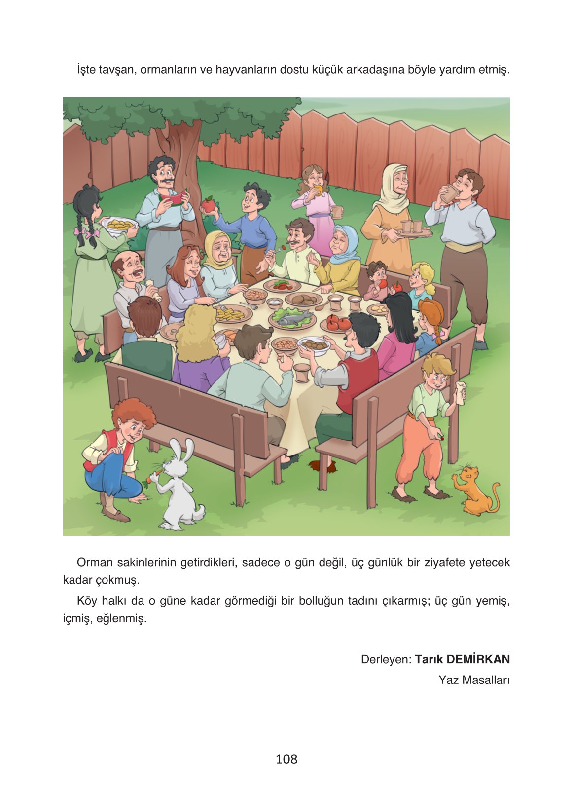 4. Sınıf Ada Yayıncılık Türkçe Ders Kitabı Sayfa 108 Cevapları