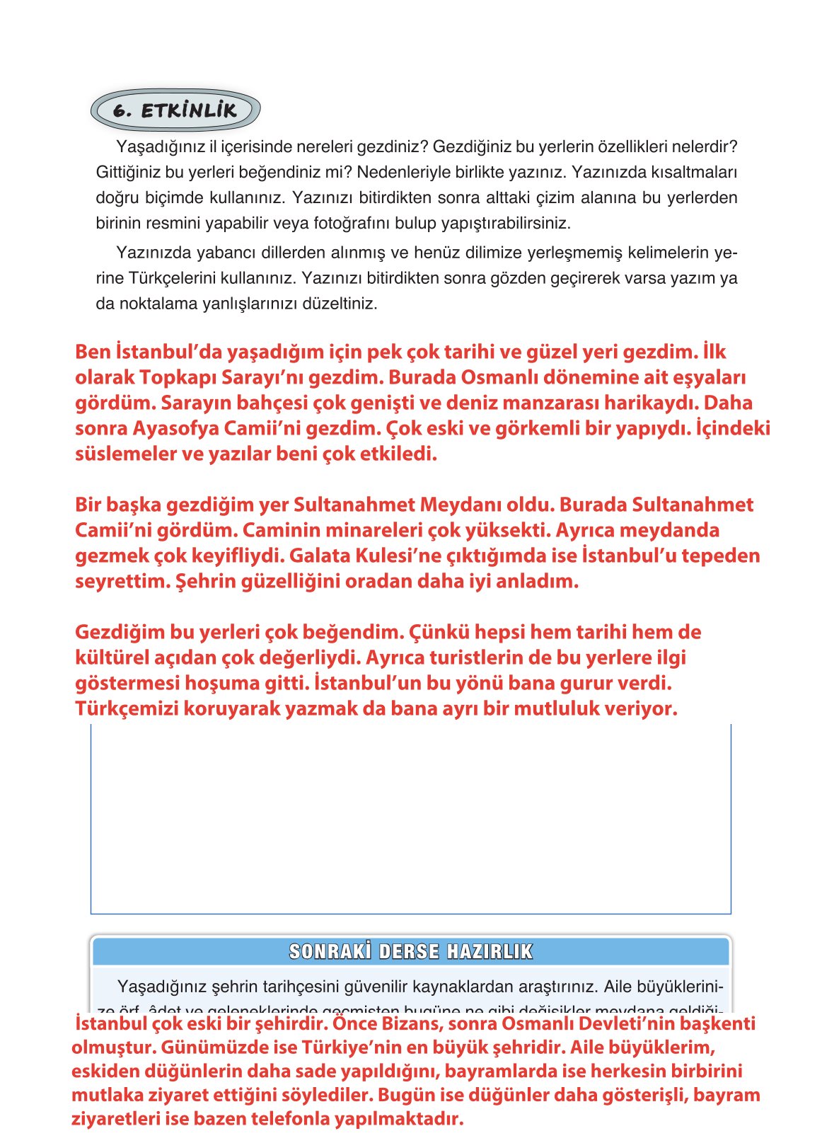 4. Sınıf Ada Yayıncılık Türkçe Ders Kitabı Sayfa 120 Cevapları