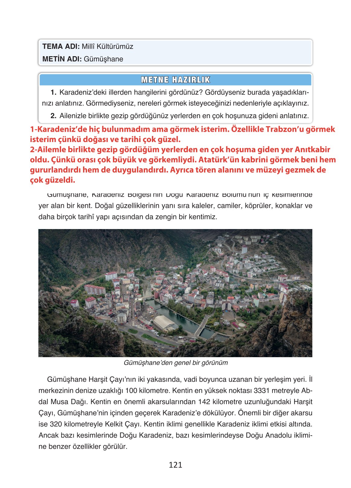 4. Sınıf Ada Yayıncılık Türkçe Ders Kitabı Sayfa 121 Cevapları 4. Sınıf Ada Yayıncılık Türkçe Ders Kitabı Sayfa 121 Cevapları