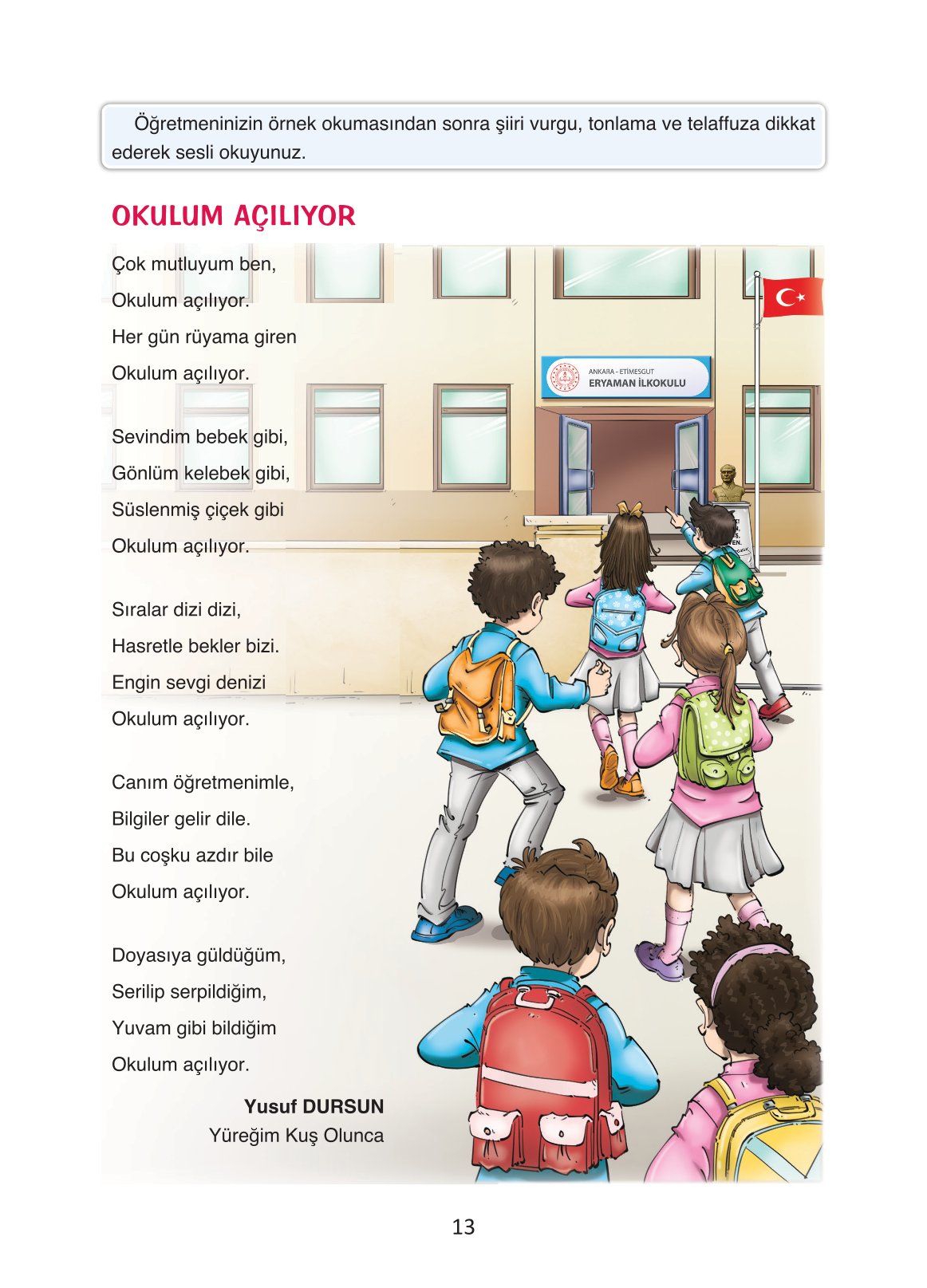 4. Sınıf Ada Yayıncılık Türkçe Ders Kitabı Sayfa 13 Cevapları