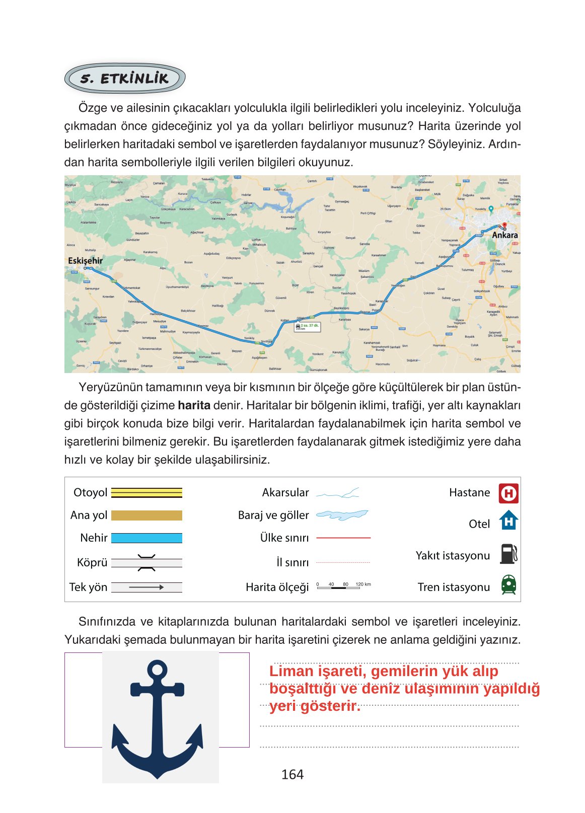4. Sınıf Ada Yayıncılık Türkçe Ders Kitabı Sayfa 164 Cevapları