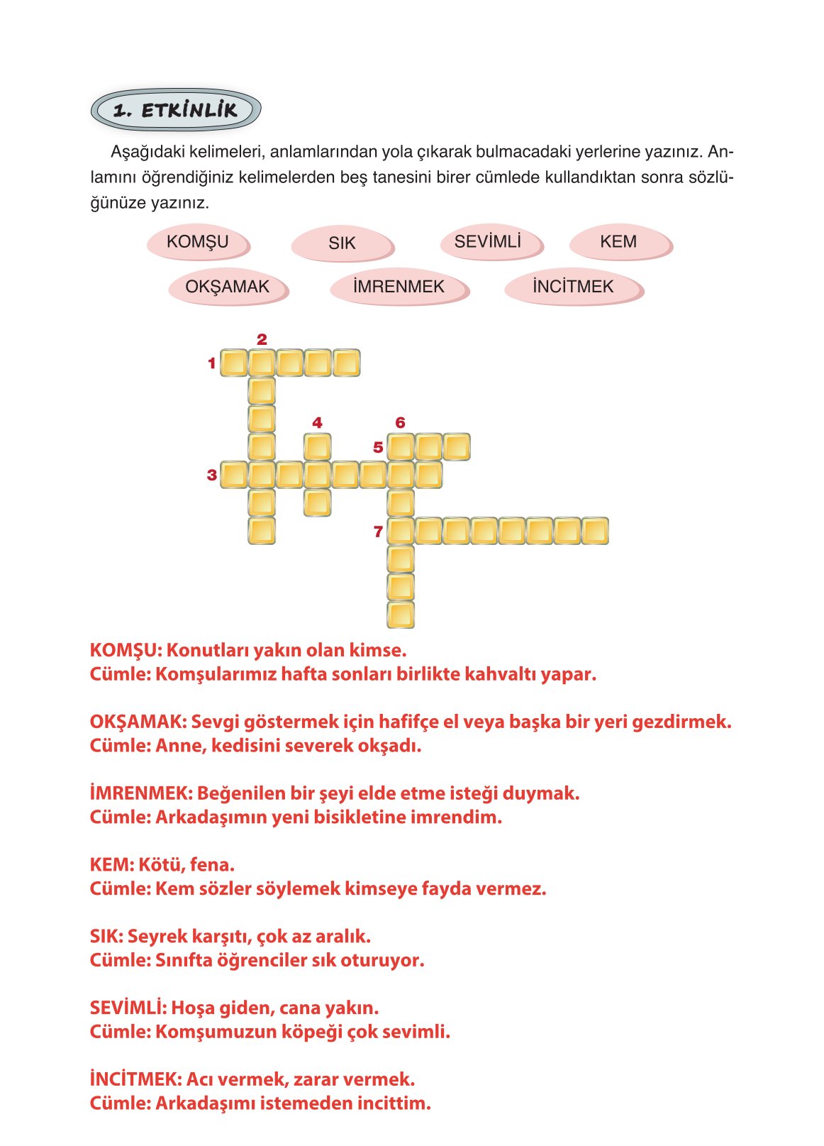 4. Sınıf Ada Yayıncılık Türkçe Ders Kitabı Sayfa 221 Cevapları