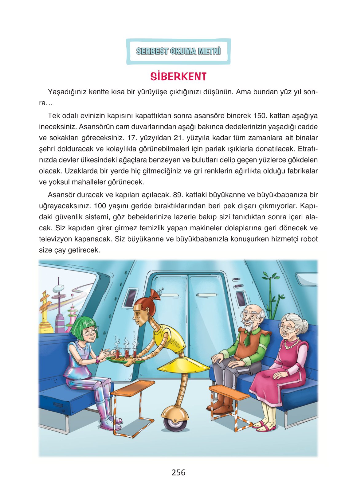 4. Sınıf Ada Yayıncılık Türkçe Ders Kitabı Sayfa 256 Cevapları