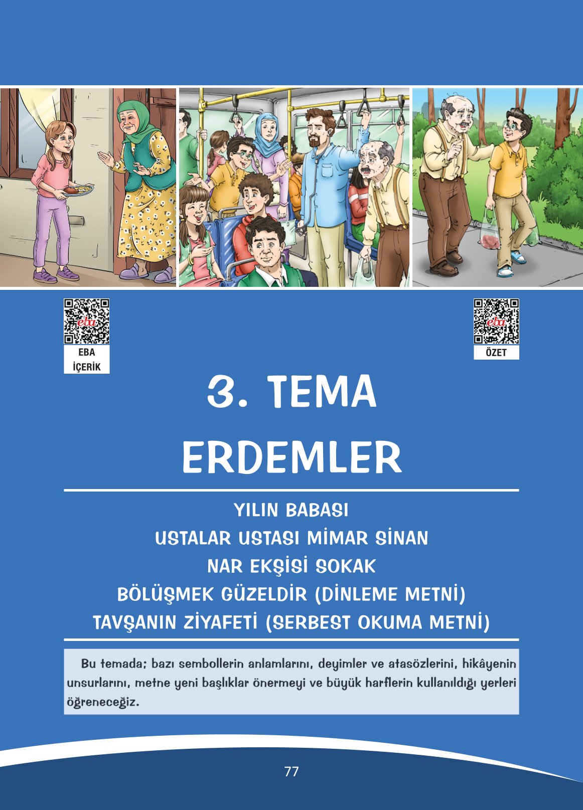 4. Sınıf Ada Yayıncılık Türkçe Ders Kitabı Sayfa 77 Cevapları