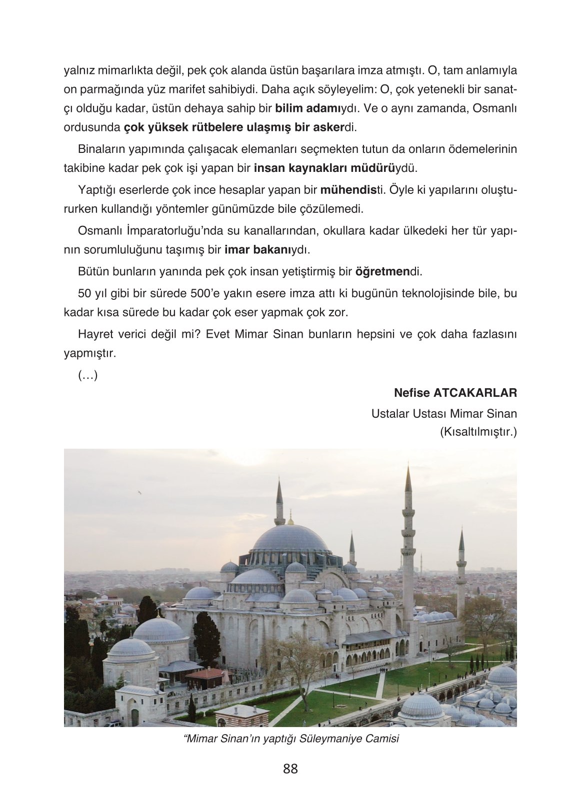 4. Sınıf Ada Yayıncılık Türkçe Ders Kitabı Sayfa 88 Cevapları