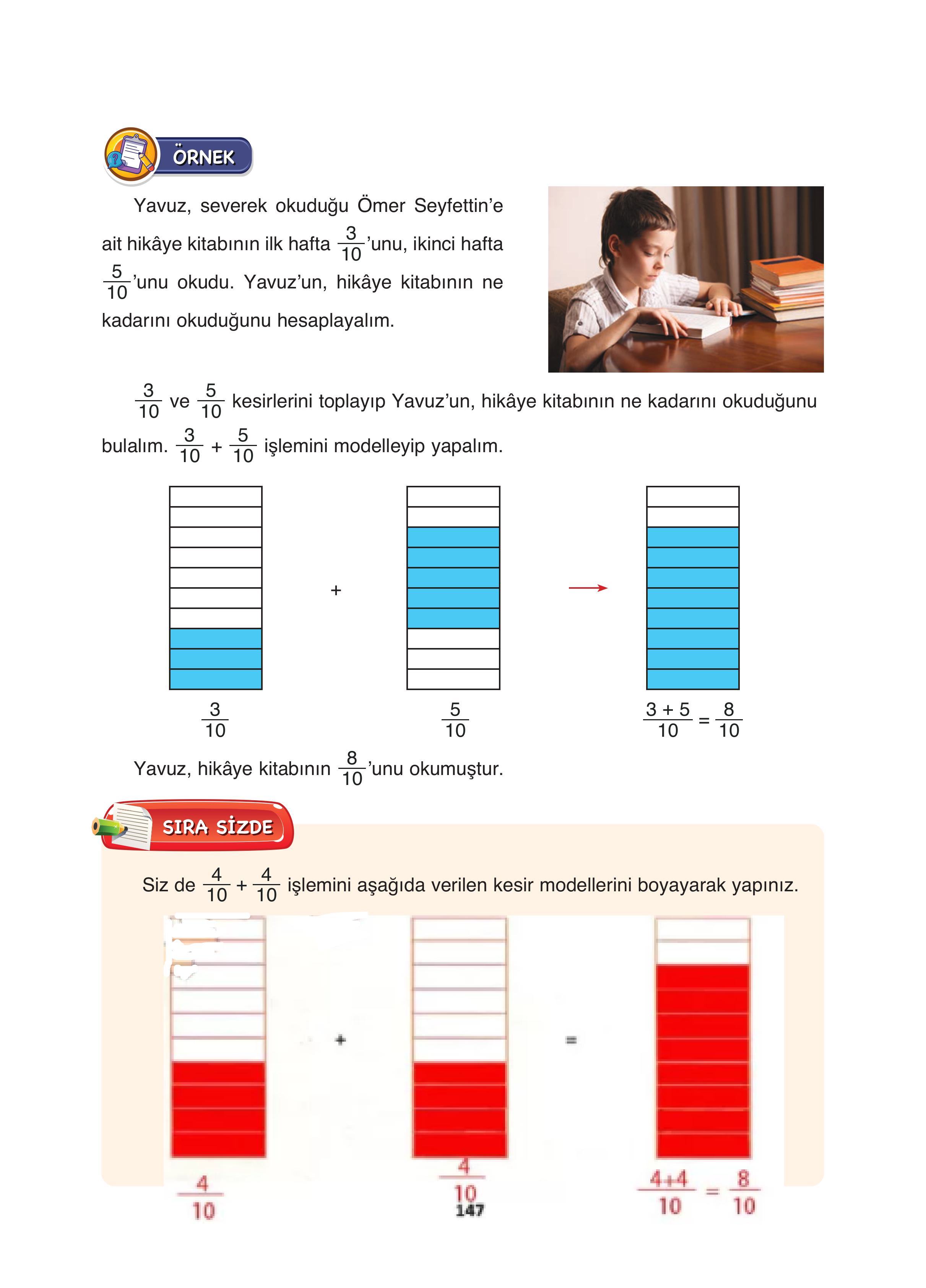 4. Sınıf Fersa Yayınları Matematik Ders Kitabı Sayfa 147 Cevapları