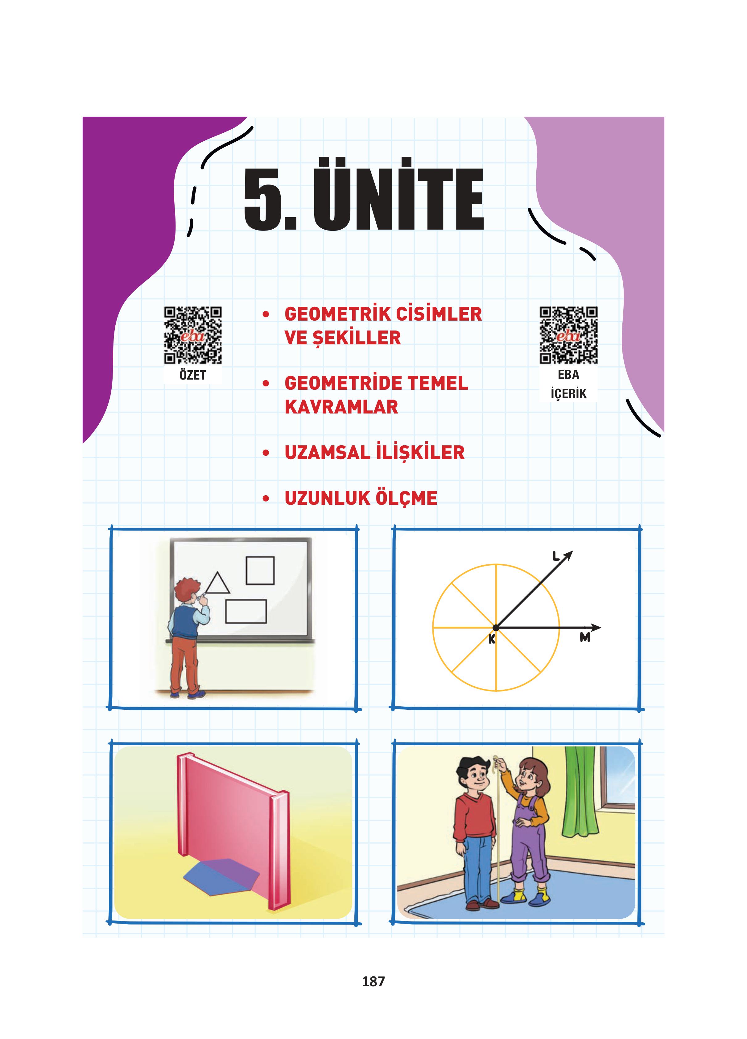 4. Sınıf Fersa Yayınları Matematik Ders Kitabı Sayfa 187 Cevapları