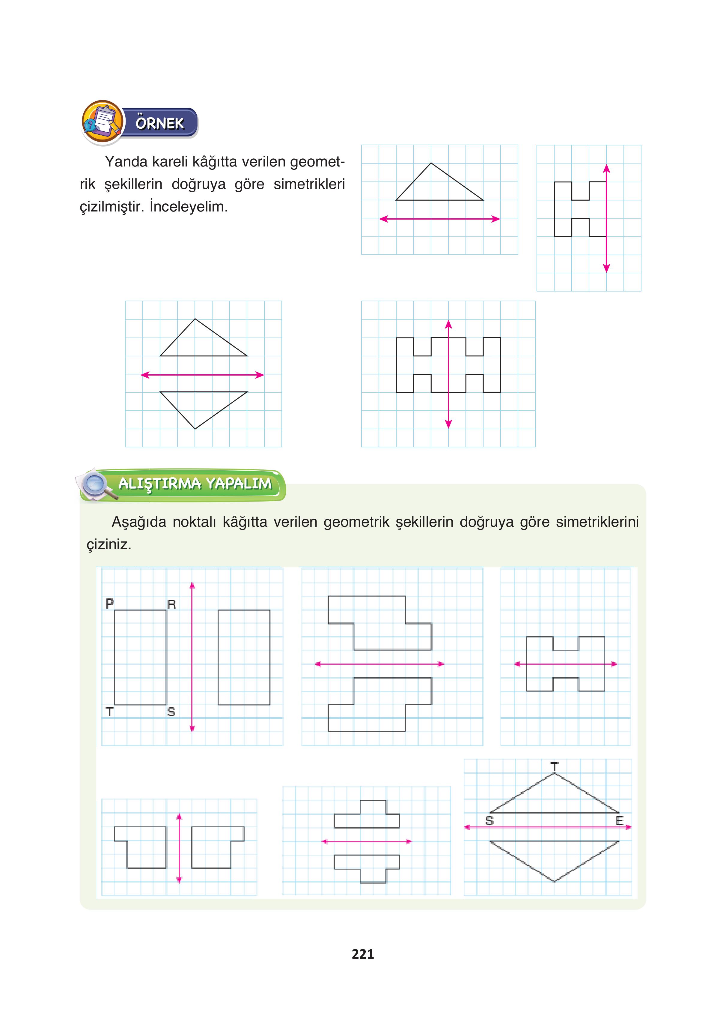 4. Sınıf Fersa Yayınları Matematik Ders Kitabı Sayfa 221 Cevapları