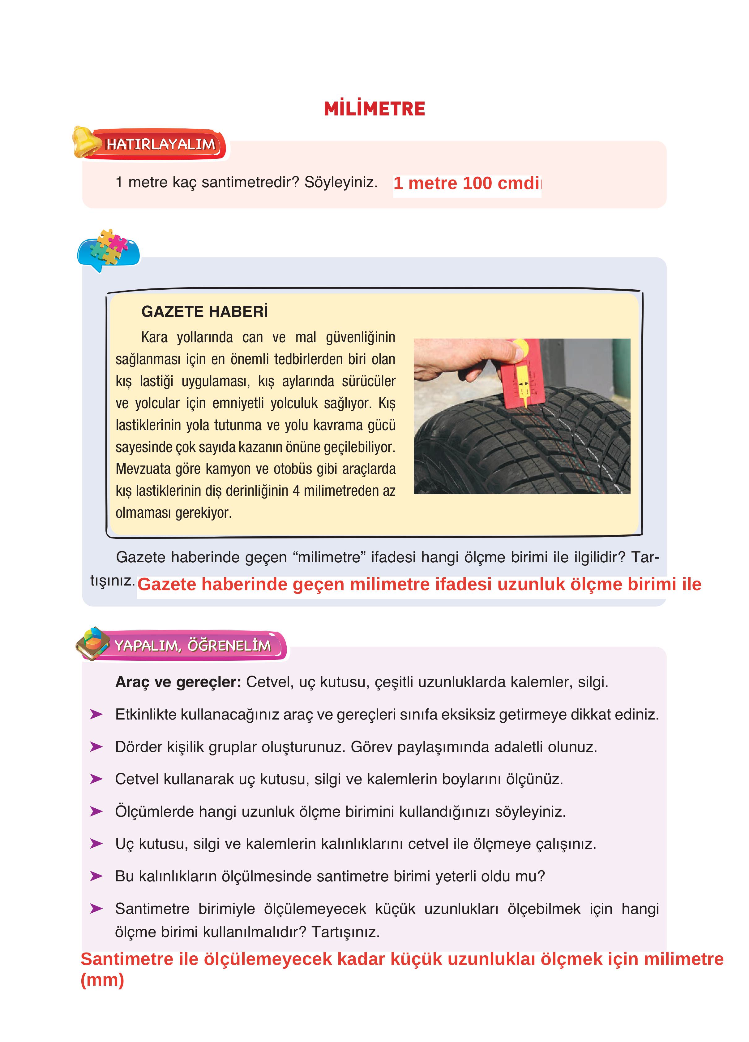 4. Sınıf Fersa Yayınları Matematik Ders Kitabı Sayfa 222 Cevapları