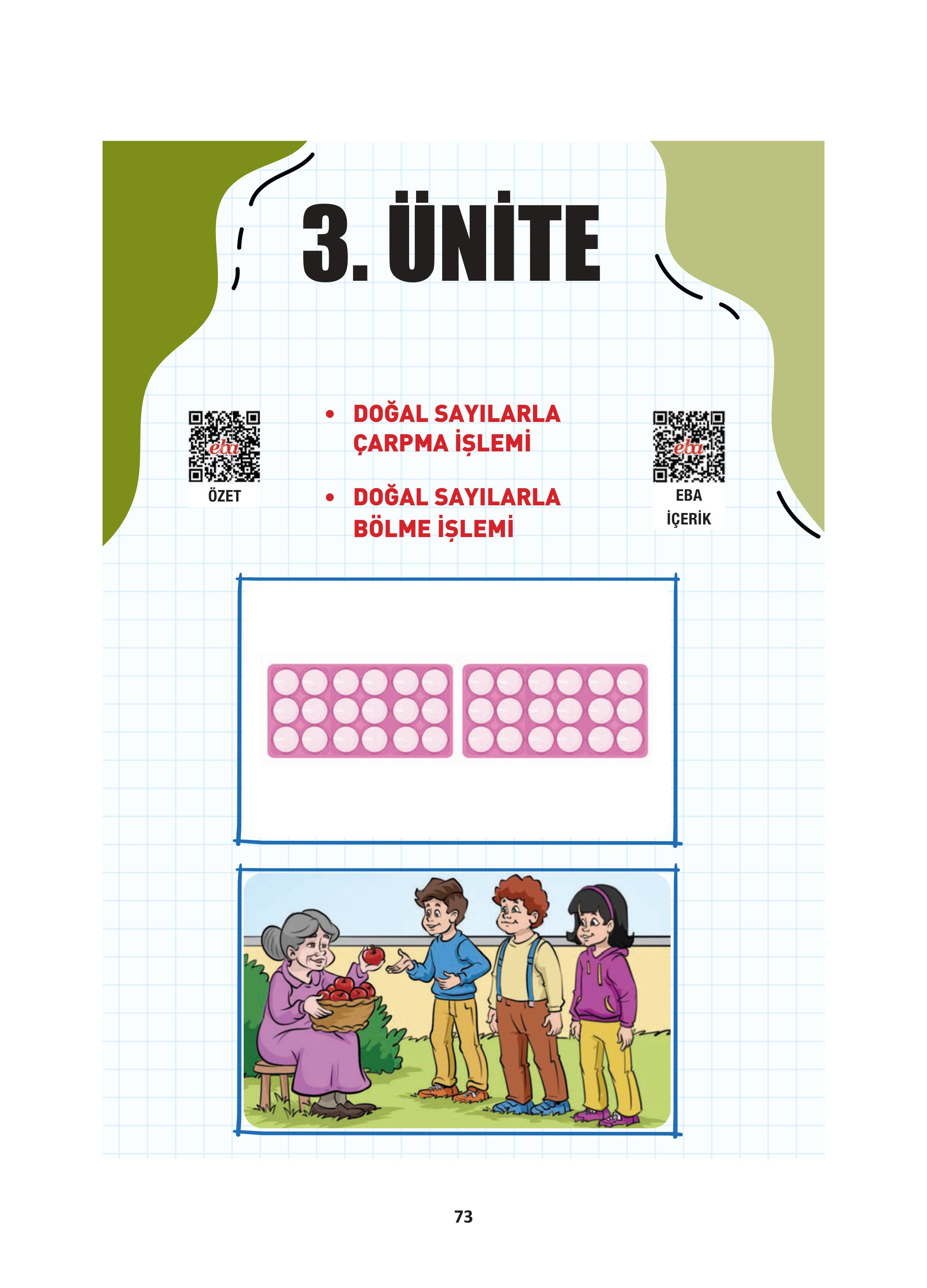 4. Sınıf Fersa Yayınları Matematik Ders Kitabı Sayfa 73 Cevapları