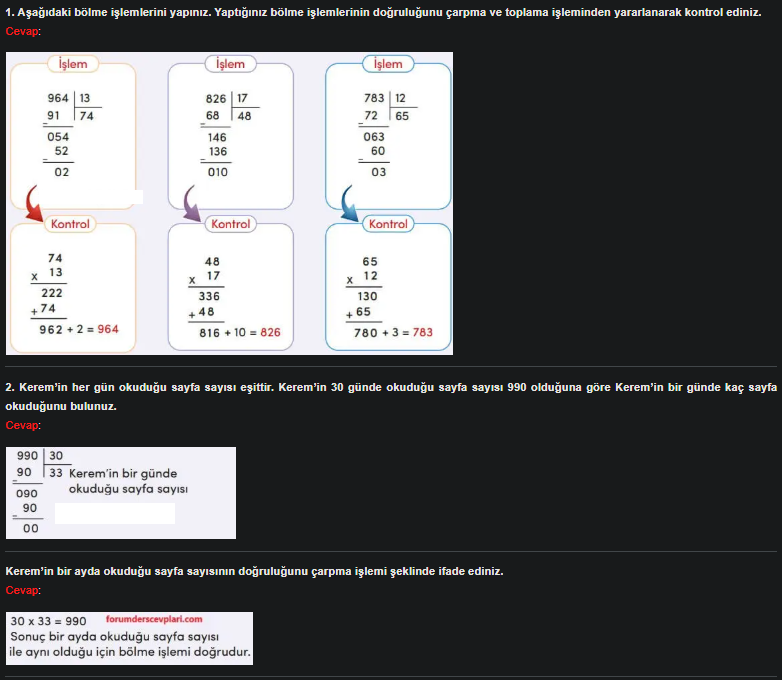 4. Sınıf Meb Yayınları Matematik Ders Kitabı Sayfa 106 Cevapları 4. Sınıf Meb Yayınları Matematik Ders Kitabı Sayfa 106 Cevapları