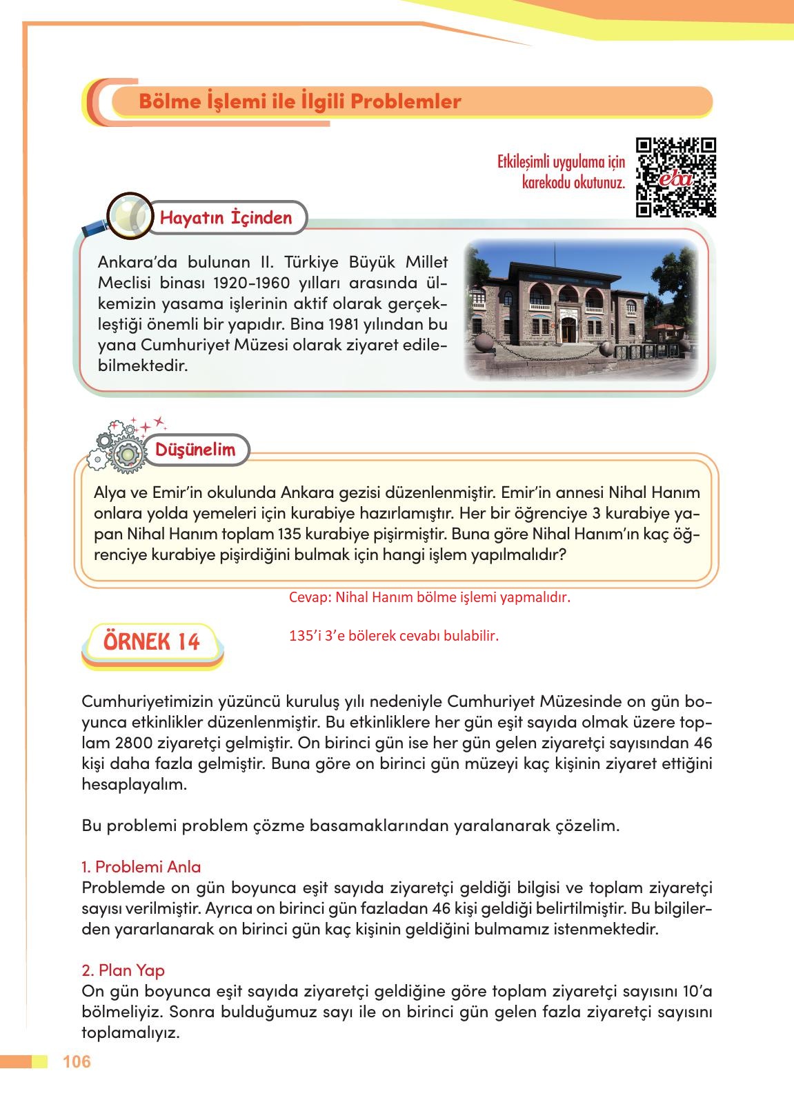 4. Sınıf Meb Yayınları Matematik Ders Kitabı Sayfa 107 Cevapları