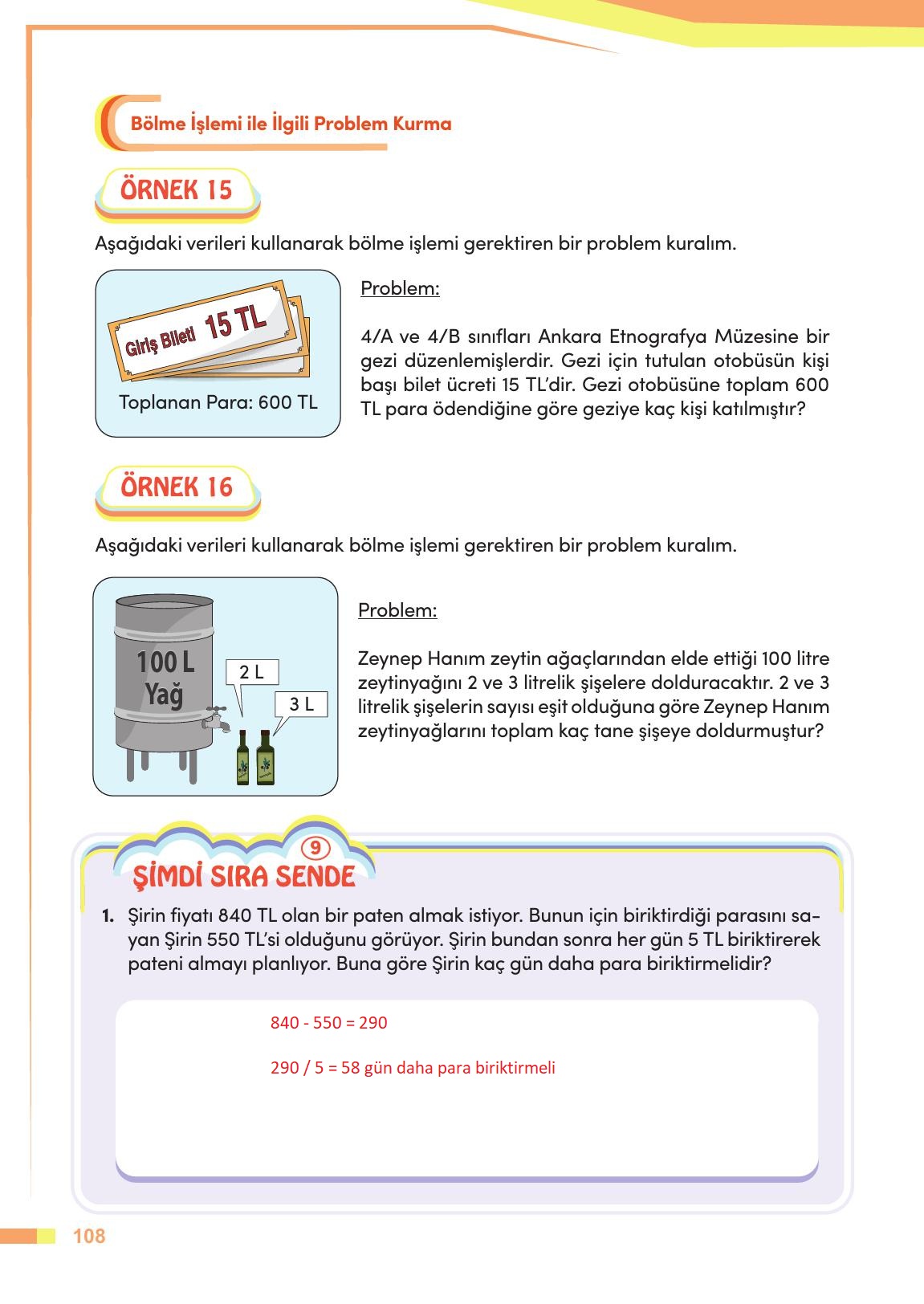 4. Sınıf Meb Yayınları Matematik Ders Kitabı Sayfa 109 Cevapları 4. Sınıf Meb Yayınları Matematik Ders Kitabı Sayfa 109 Cevapları