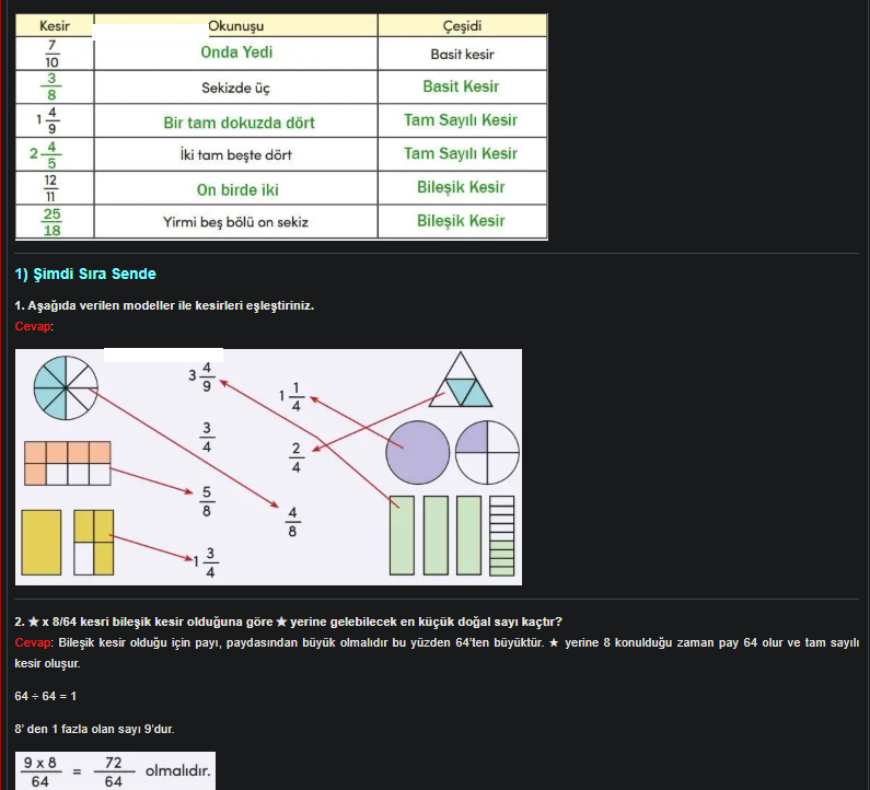 4. Sınıf Meb Yayınları Matematik Ders Kitabı Sayfa 128 Cevapları