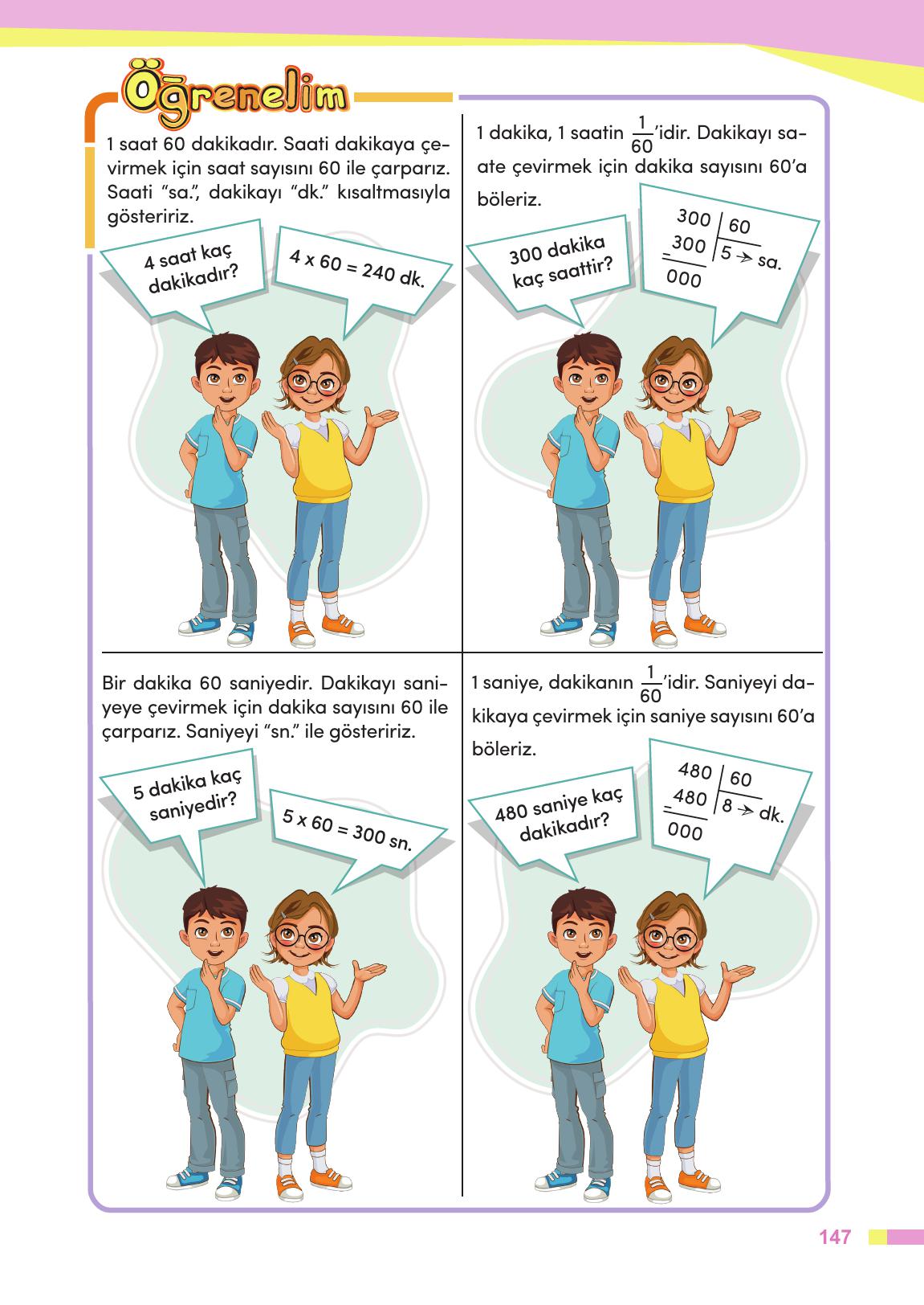 4. Sınıf Meb Yayınları Matematik Ders Kitabı Sayfa 148 Cevapları